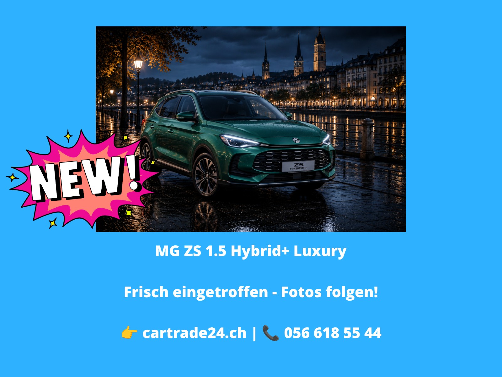 MG ZS 1.5 Hybrid+ Luxury-image-0