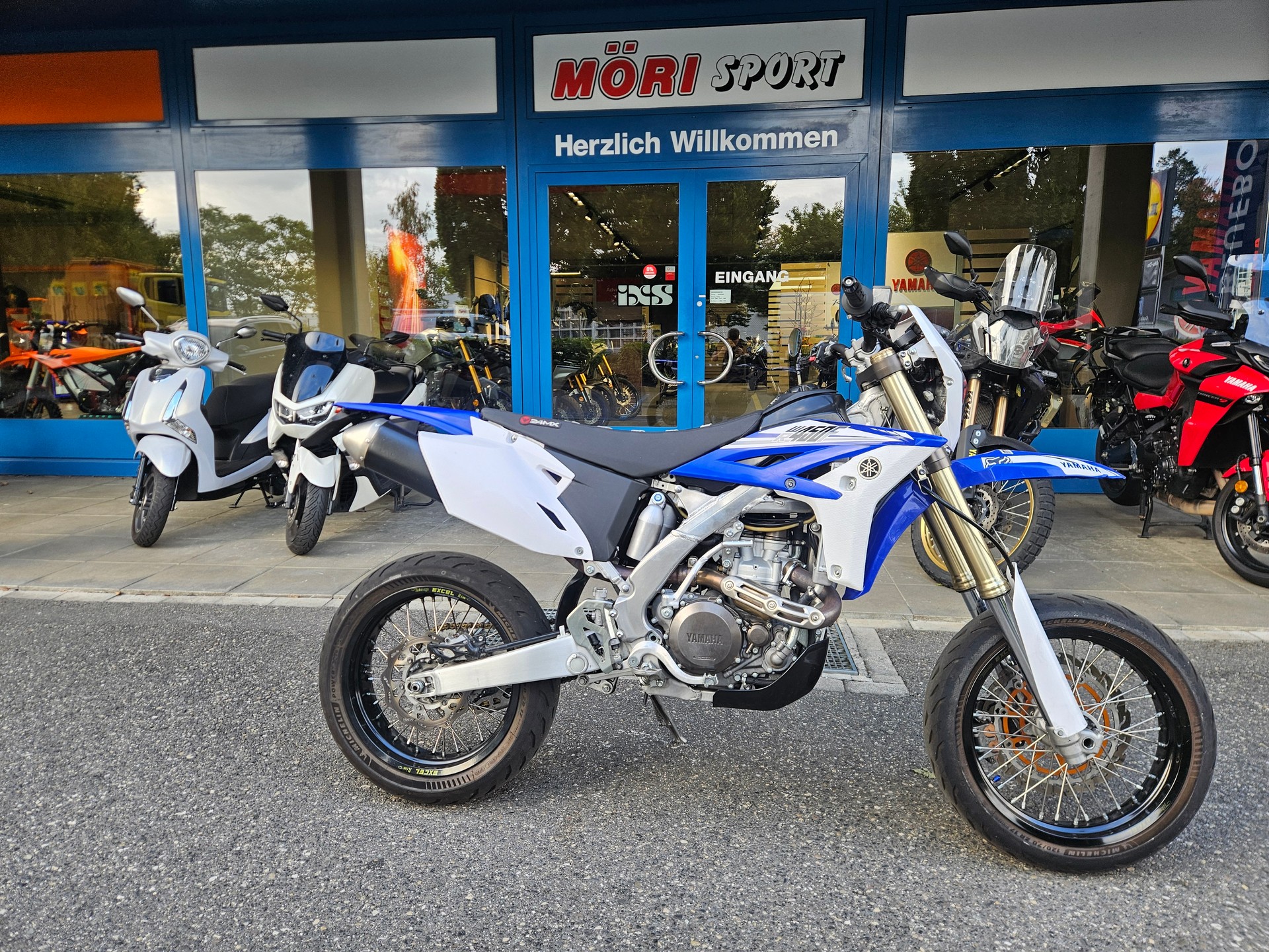 YAMAHA WR 450 F Monobike
