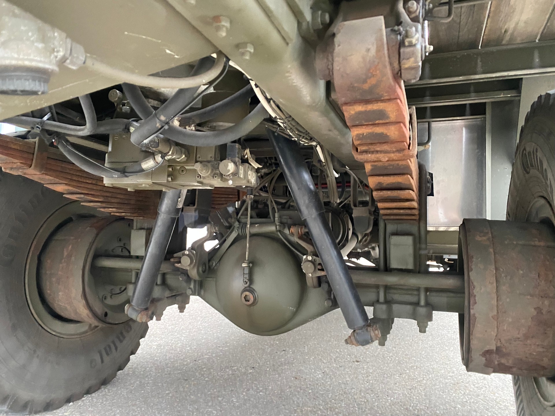 STEYR 4x4 Sperre Kran Seilwinde-image-14