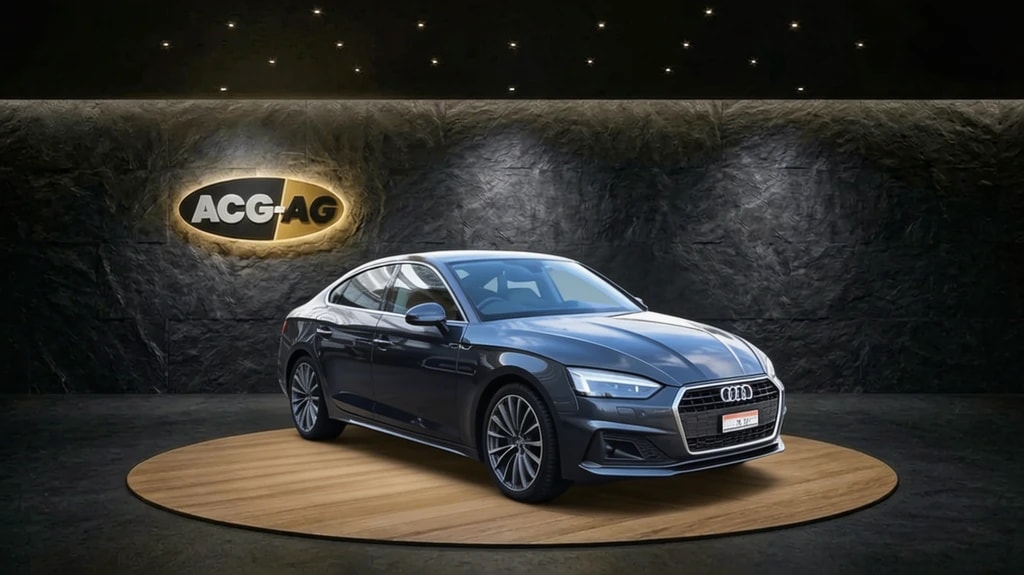 AUDI A5 Sportback 40 TDI quattro s-tronic ** Voll-Leder Ausstattung ** Abstandsregelsystem ** Gr-Navi mit RF-Kamera-image-0