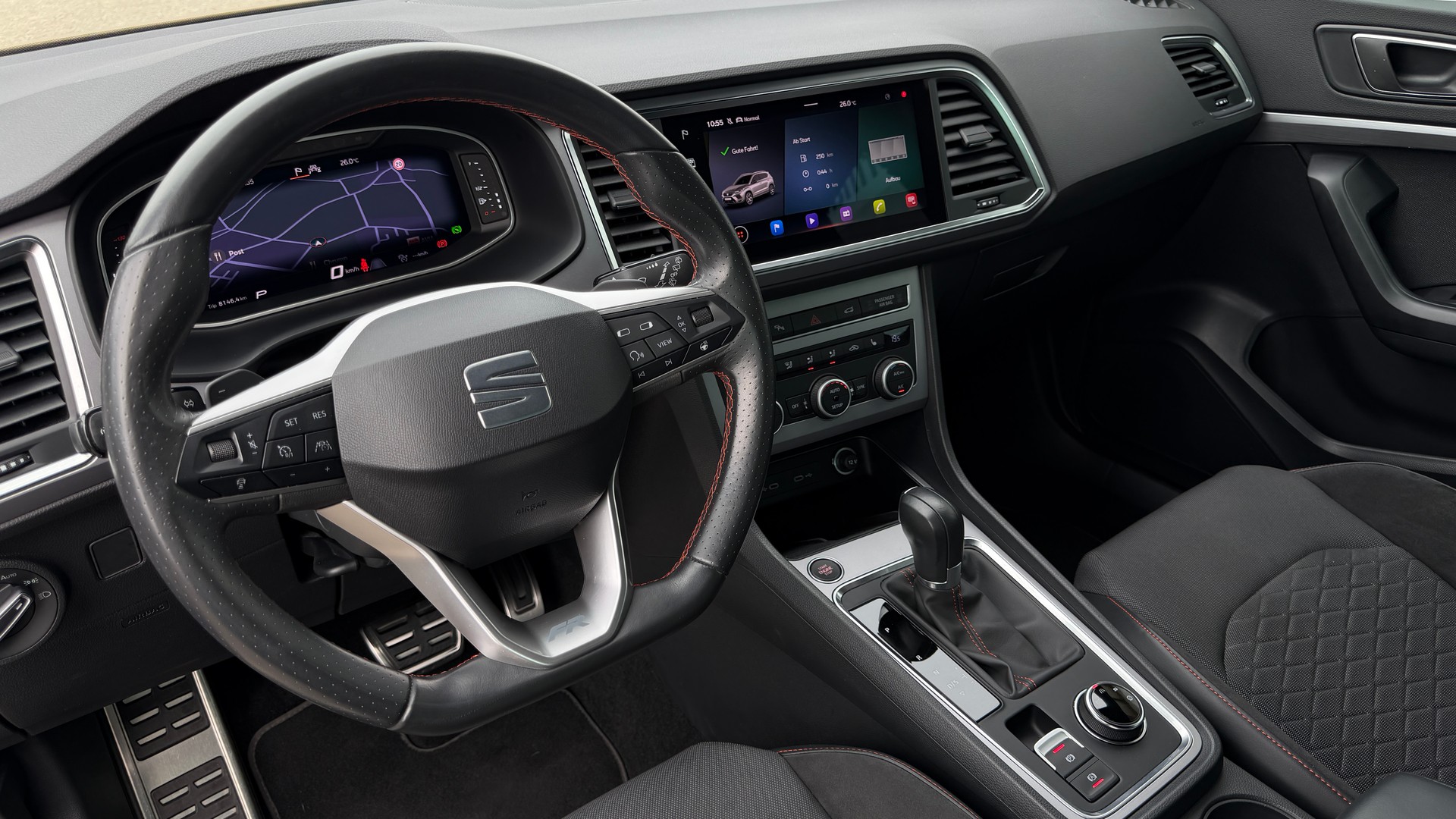 SEAT Ateca 1.5 TSI EVO Hola FR DSG / 8-Fach mit Alufelgen, Anhängerkupplung-image-11