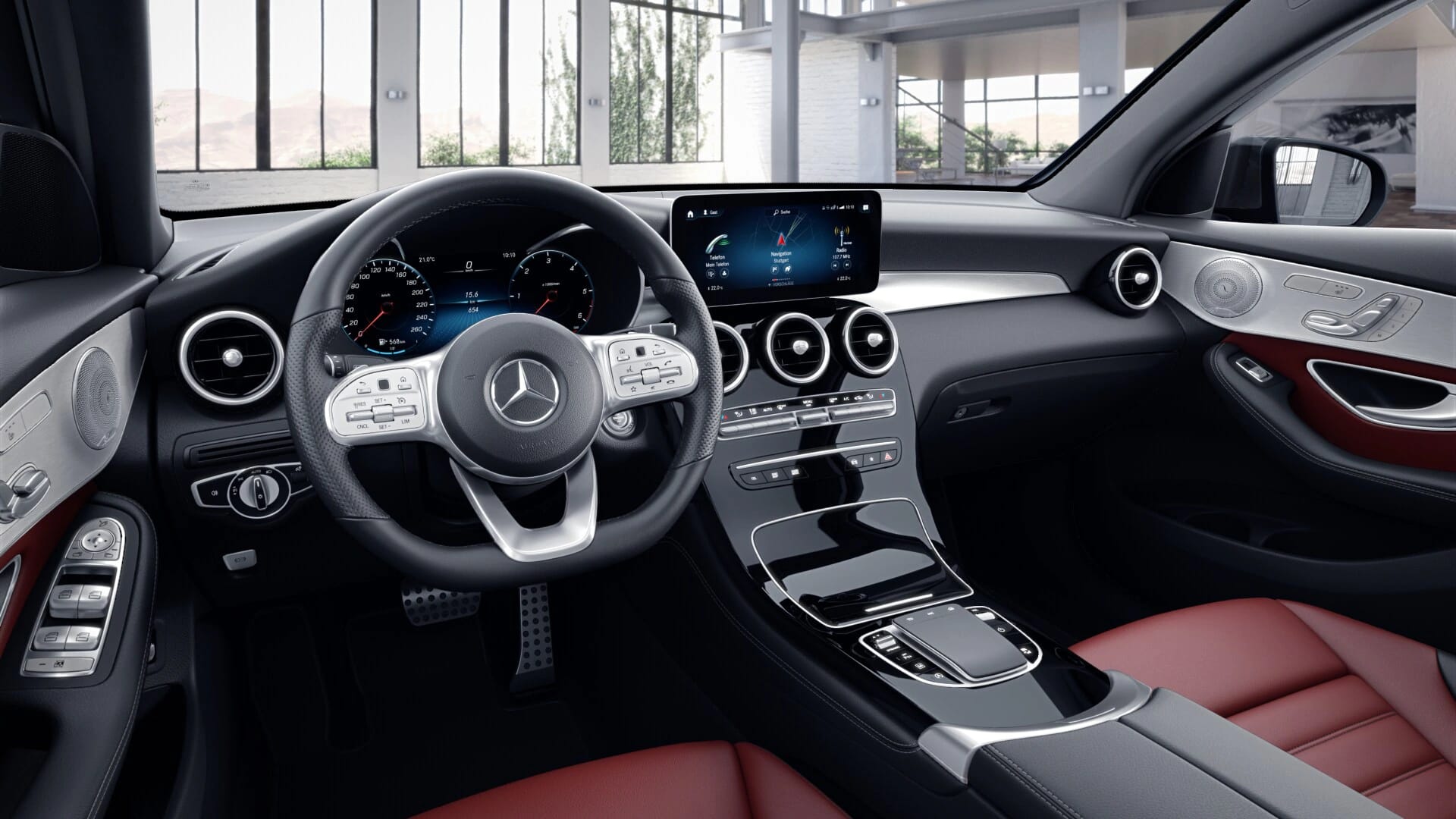 MERCEDES-BENZ GLC Coupé 220 d AMG Line 4Matic 9G-Tronic-image-2