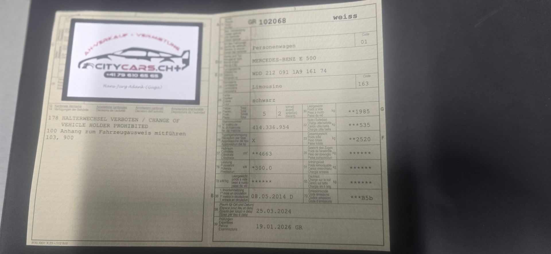 MERCEDES-BENZ E 500 Avantgarde 4Matic 7G-Tronic-image-12