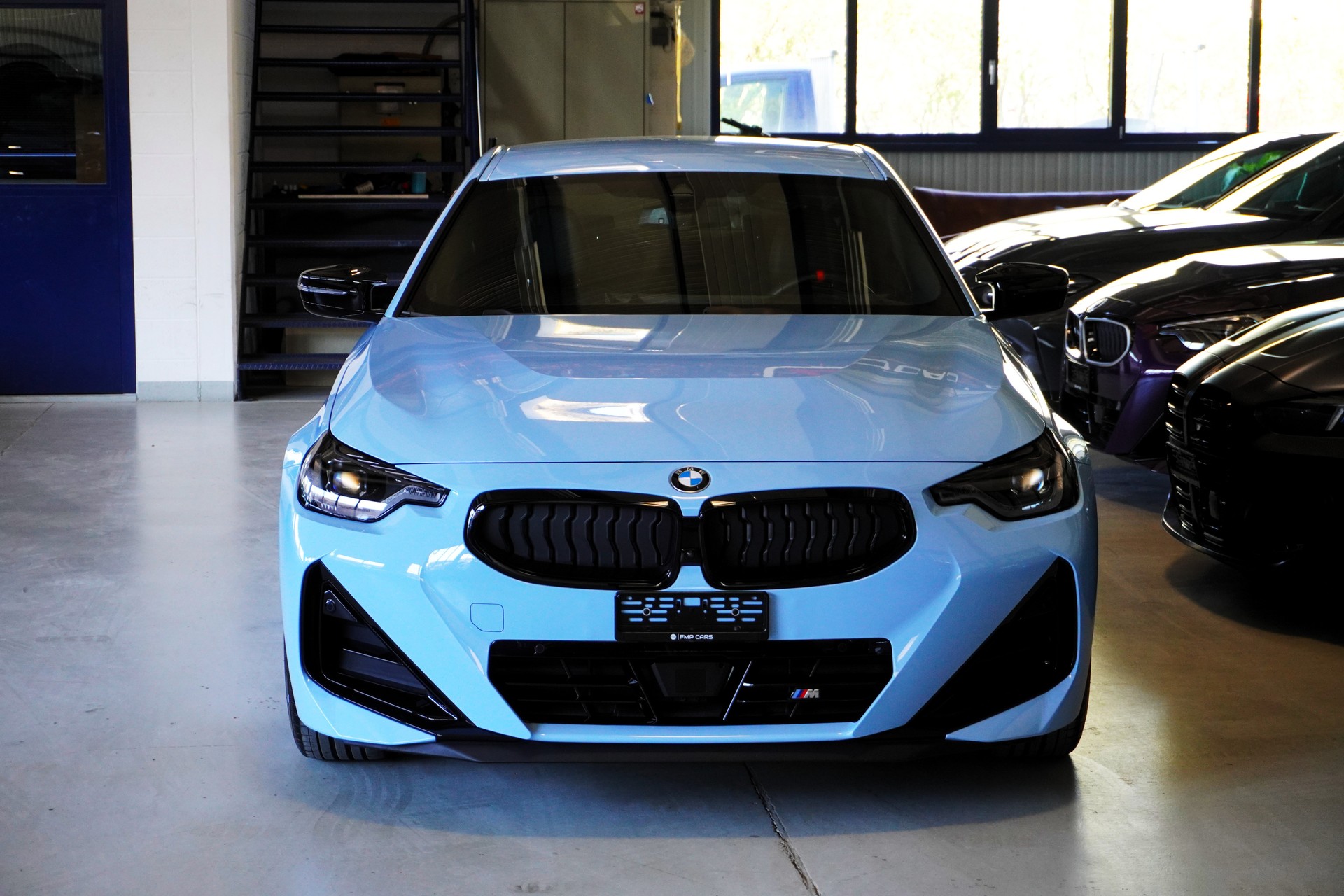 BMW M240i xDrive M Sport Pro Steptronic LCI // BMW Werksgarantie bis 01.2028 // M Zandvoort blau //-image-1
