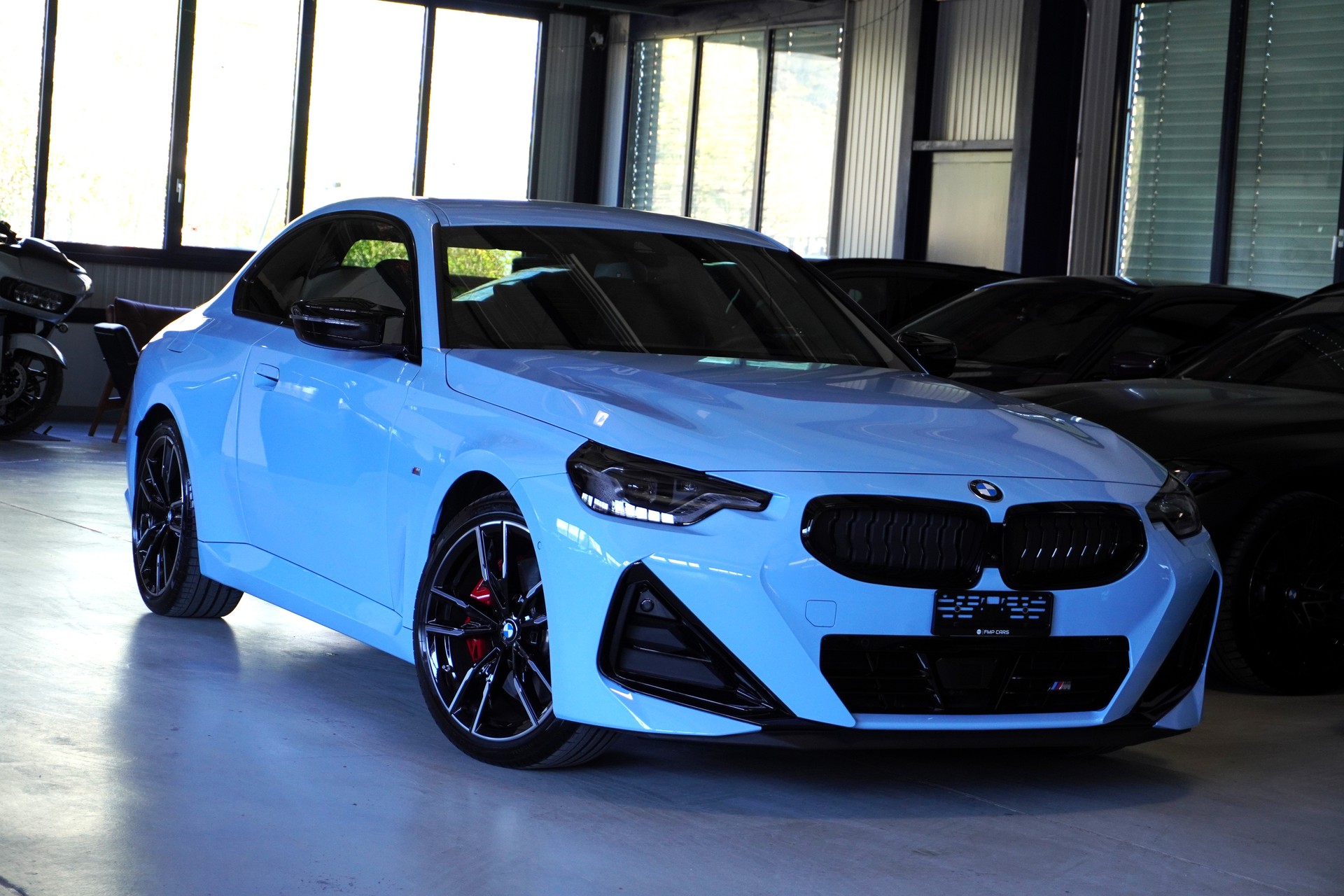 BMW M240i xDrive M Sport Pro Steptronic LCI // BMW Werksgarantie bis 01.2028 // M Zandvoort blau //-image-2