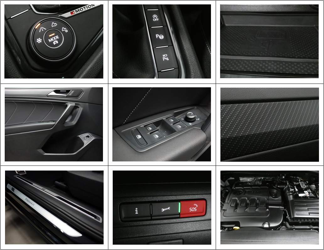 VW Tiguan Allspace 2.0 TDI 4Motion DSG - R-Line - Black Style - 7 Sitzplätze - Panorama - Leder - Head-Up - 360° Kamera - 200 PS-image-17