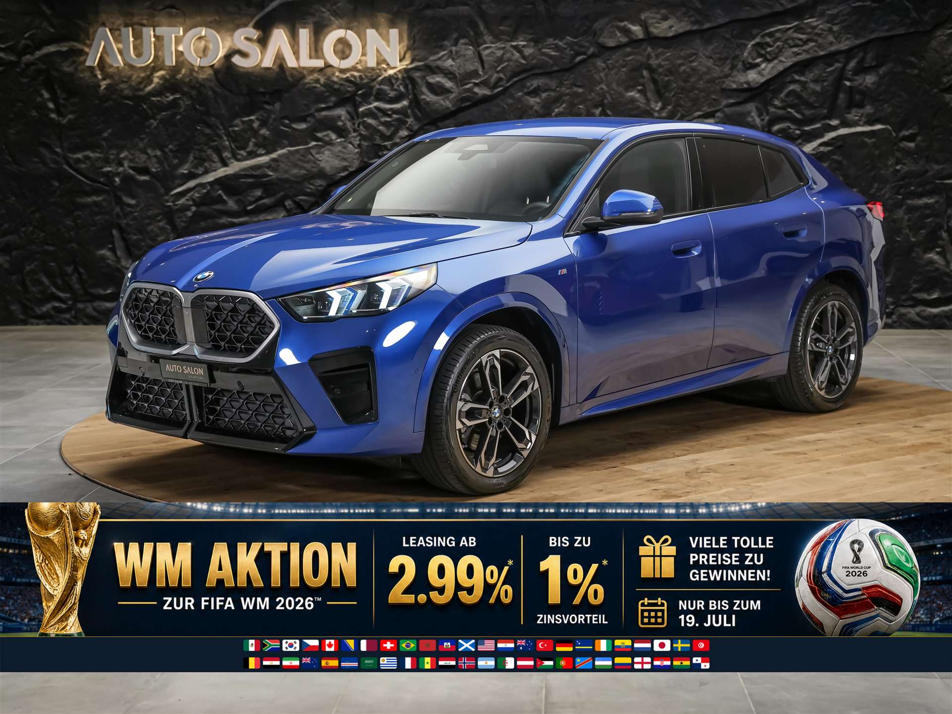 BMW X2 sDrive 20i 48V M Sport *Abstandsregler*El. Sitze mit Memory*Lenkradheizung*-image-0