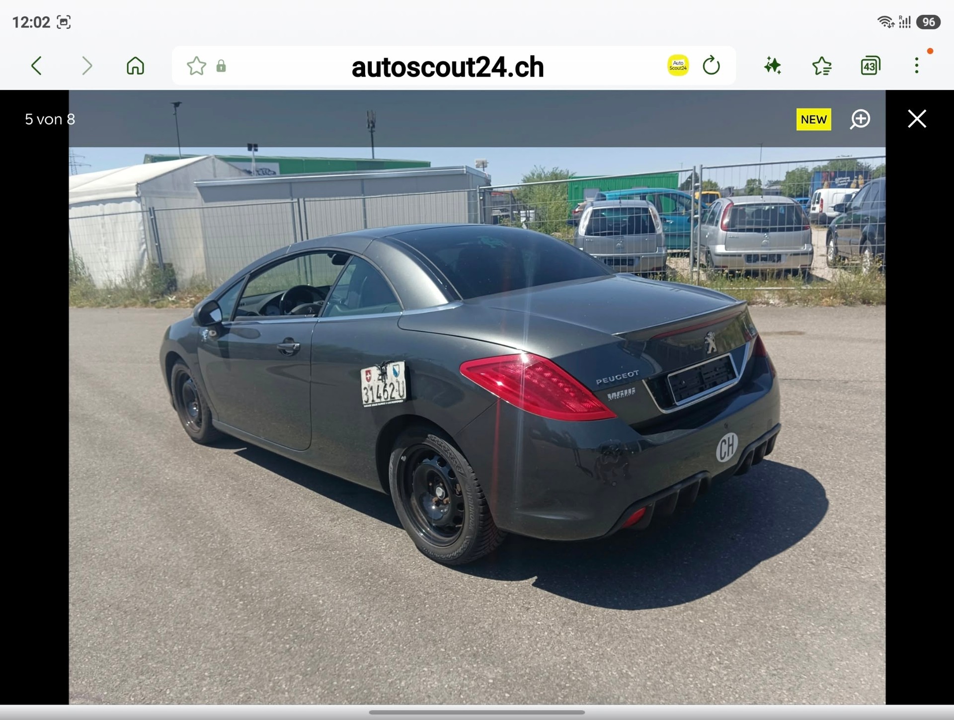 PEUGEOT 308 CC 1.6 16V Turbo Allure-image-4