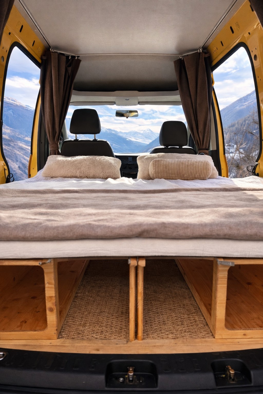 VW Caddy 4Motion aménagé – Mini Camper 2 places-image-5