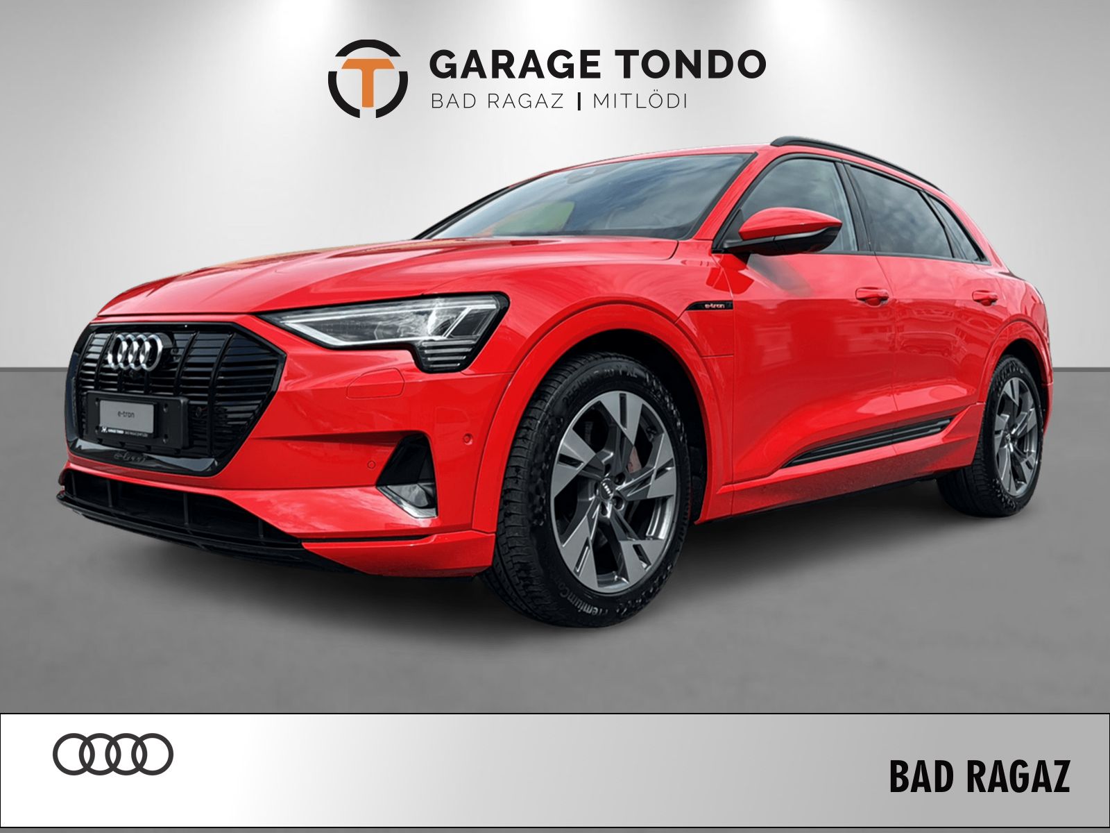 AUDI e-tron (Rot) 55 Advanced quattro-image-0