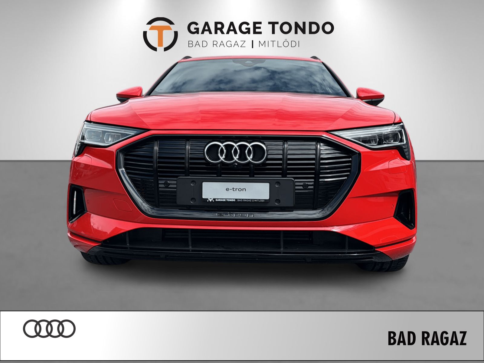 AUDI e-tron (Rot) 55 Advanced quattro-image-1