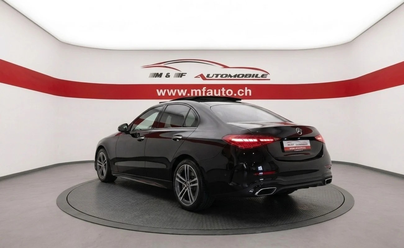 MERCEDES-BENZ C 200 AMG Line 4matic Vollasstattug Massagesitze-image-3