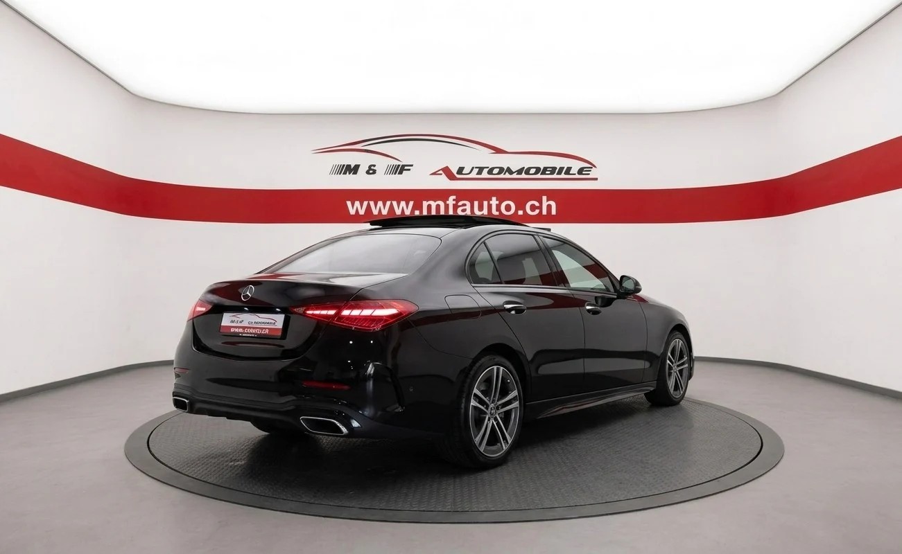MERCEDES-BENZ C 200 AMG Line 4matic Vollasstattug Massagesitze-image-5