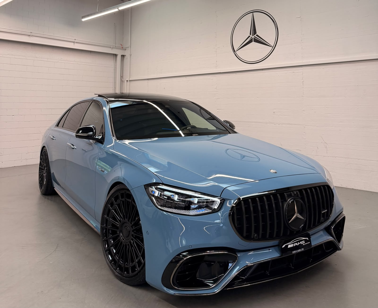 MERCEDES-BENZ S 63 AMG Limited Blue&Black E Performance 4Matic 802PS Lang Version Einzelstück Vollausstattung Gratisservice und Garantie-image-4