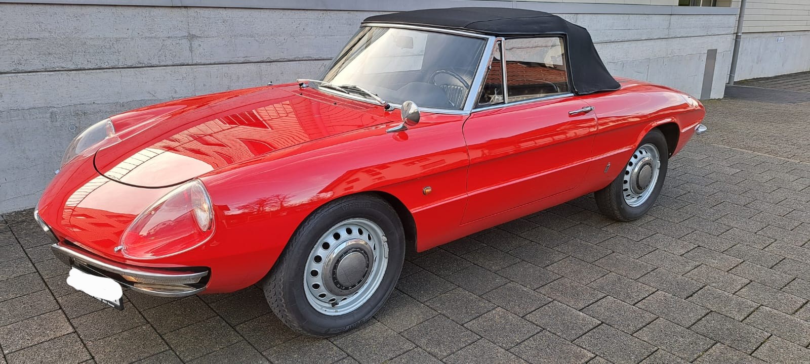 ALFA ROMEO Alfa Romeo Spider 1600 Duetto Osso di seppia Top zustand-image-3