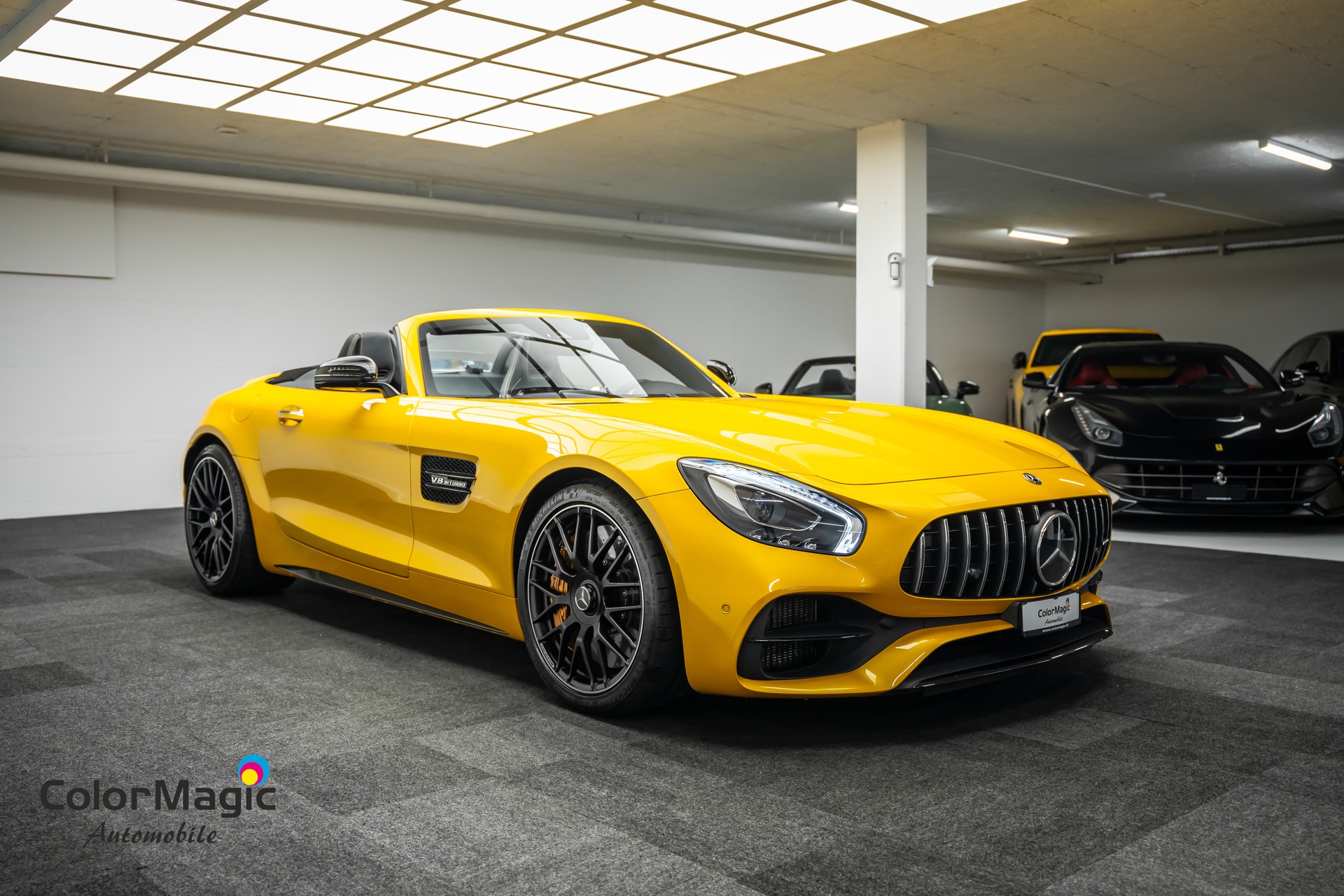 MERCEDES-BENZ * AMG GT CABRIOLET * TOP ZUSTAND * KERAMIK BREMSEN * AMG PERFORMANCE SITZE * LEASING AB 1024.--image-6