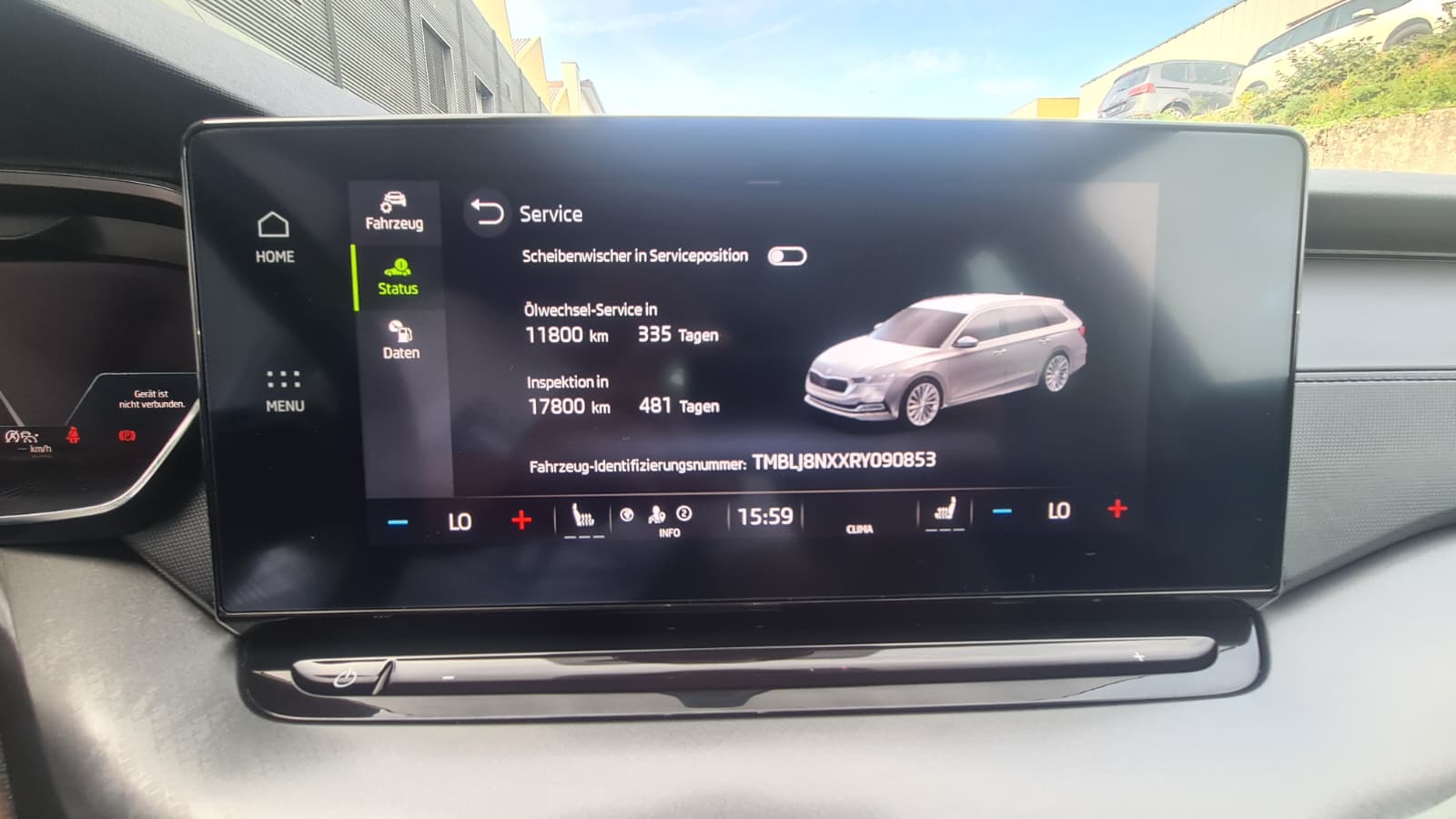 SKODA Octavia Combi 2.0 TDI DSG Ambition 4x4 ** Gr-Navi ** RF-Kamera ** Abstandsregelsysteme ** Virtual Cockpit ** Neues Modell 2024-image-12