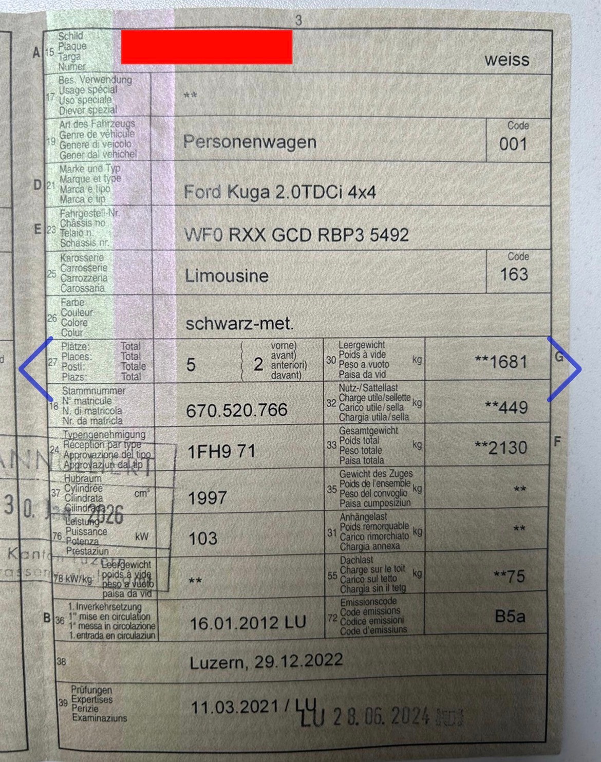 FORD Kuga 2.0 TDCi Titanium 4WD-image-8