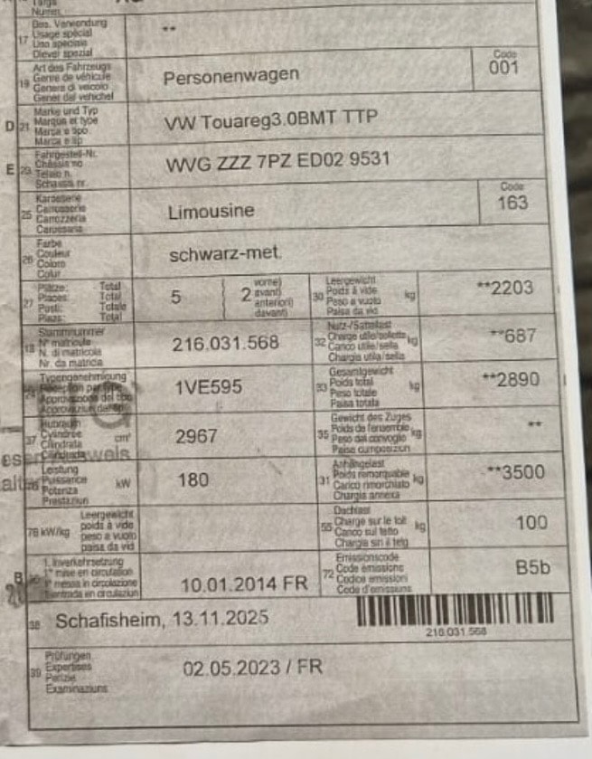 VW Touareg 3.0 TDI BMT Terrain Tech Tiptronic-image-14