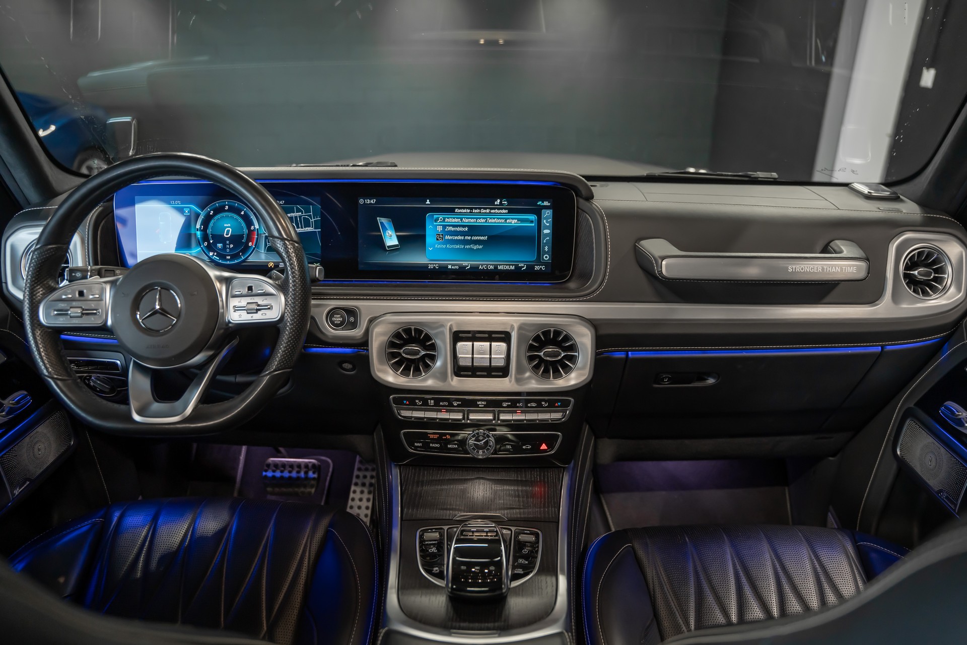 MERCEDES-BENZ Stronger than Time / Burmester 9D / Sitzkühlung / 360 Kamera / Massage Sitze / Vollausstattung / G63 Look / Speziallackierung-image-10