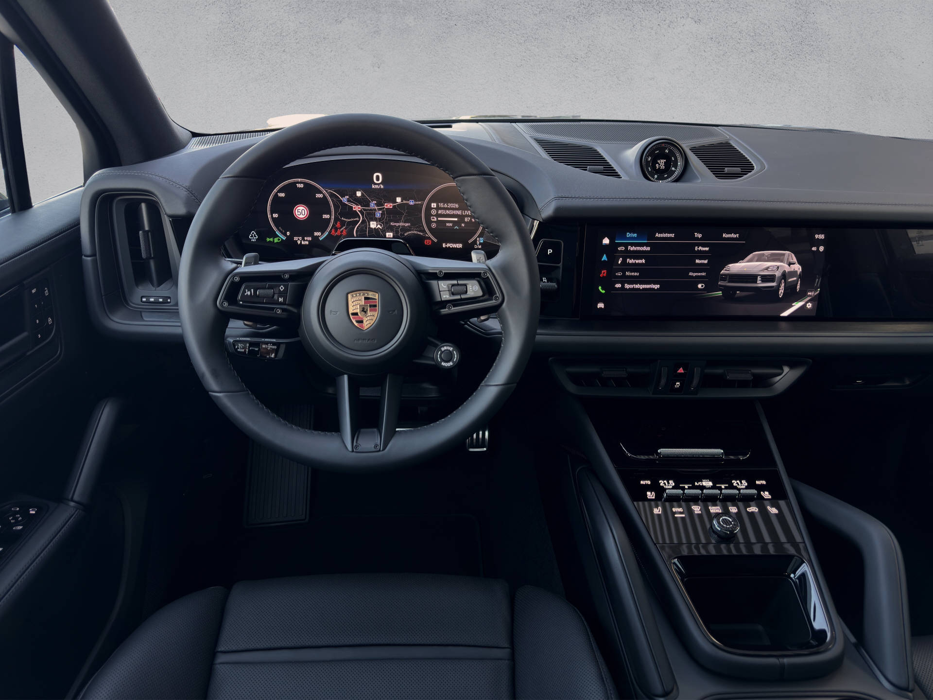 PORSCHE Cayenne S E-Hybrid Black Edition-image-6