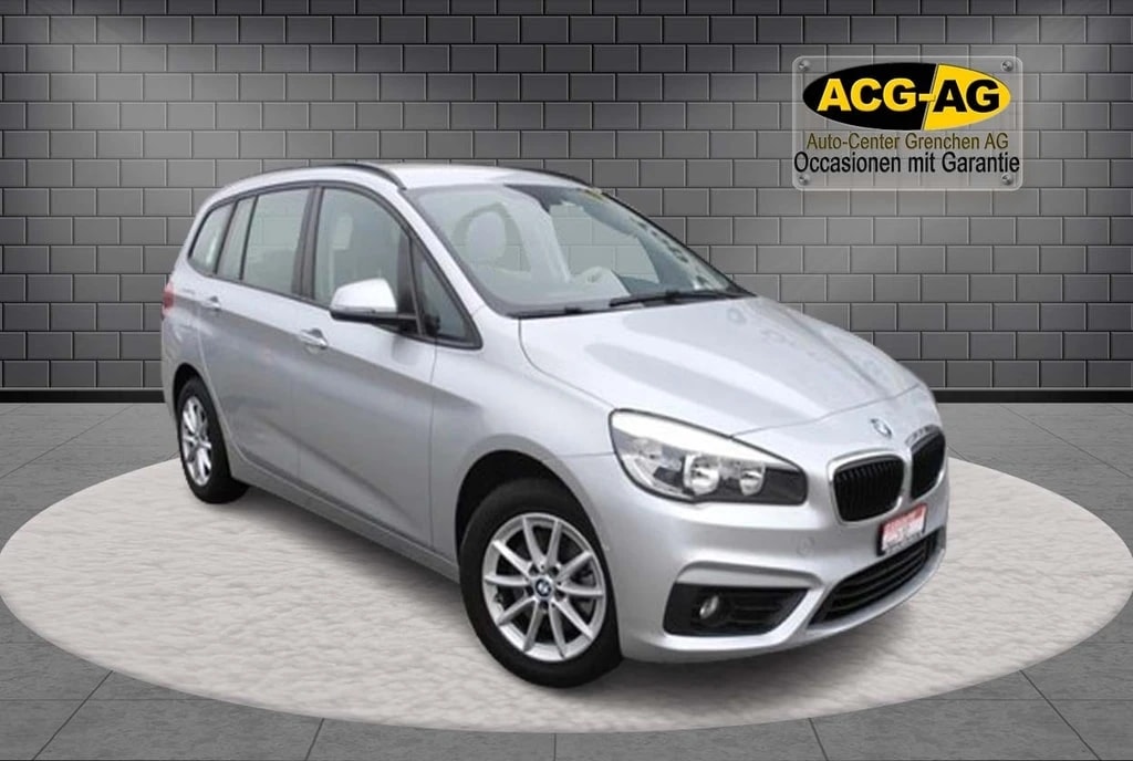 BMW 218d Gran Tourer Steptronic ** BMW Gratis Servicepaket bis 10 Jahre - 100'000 km ** Frisch ab MFK **-image-0
