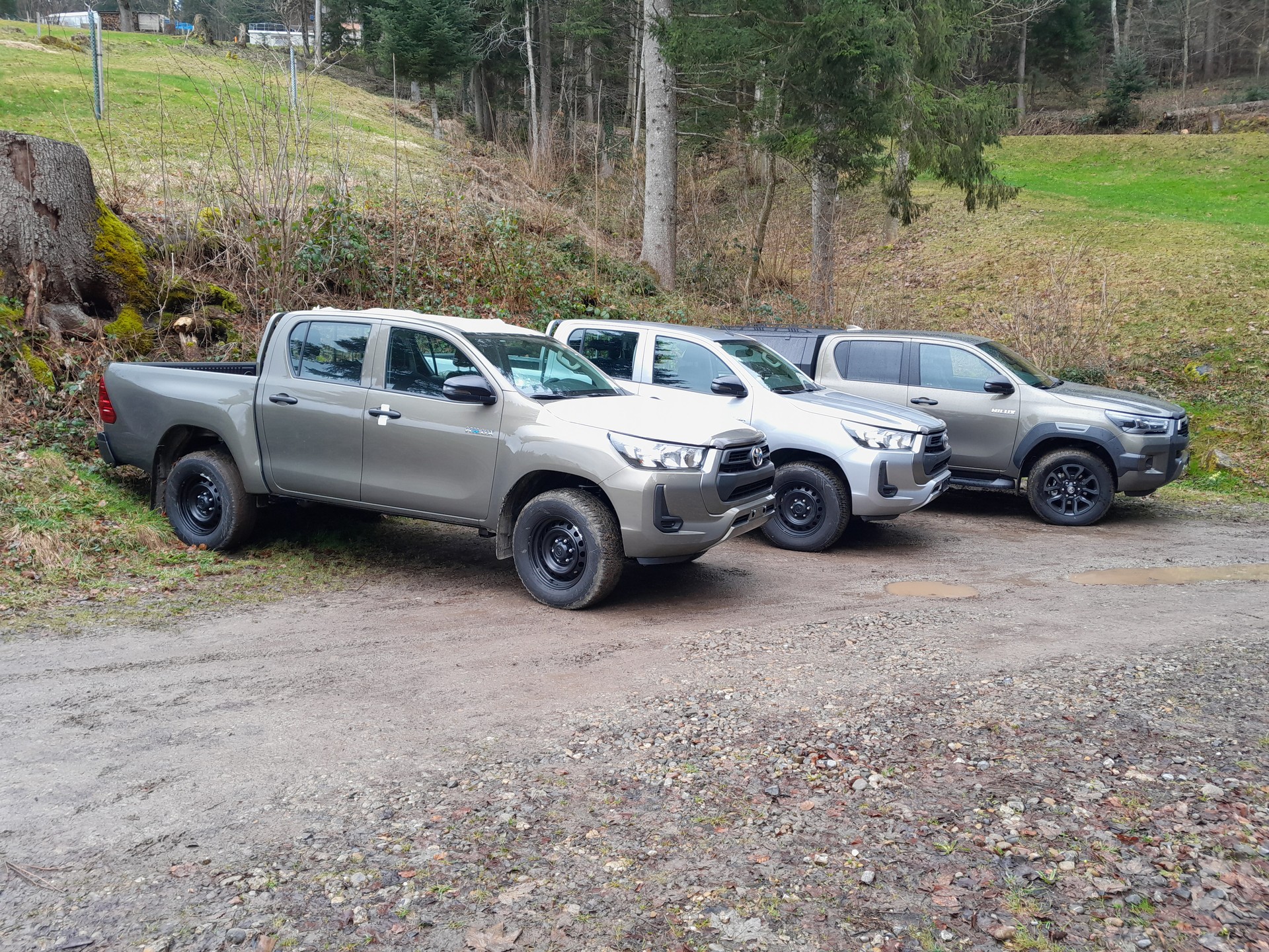 TOYOTA 2.4D-4D 4x4, MANUELL Getriebe, VORFÜHRWAGEN Fahrzeugzustand wie NEU, inklusive AHK 3,5 Tonnen + WANNE + ALU + CH Zustellung-image-18