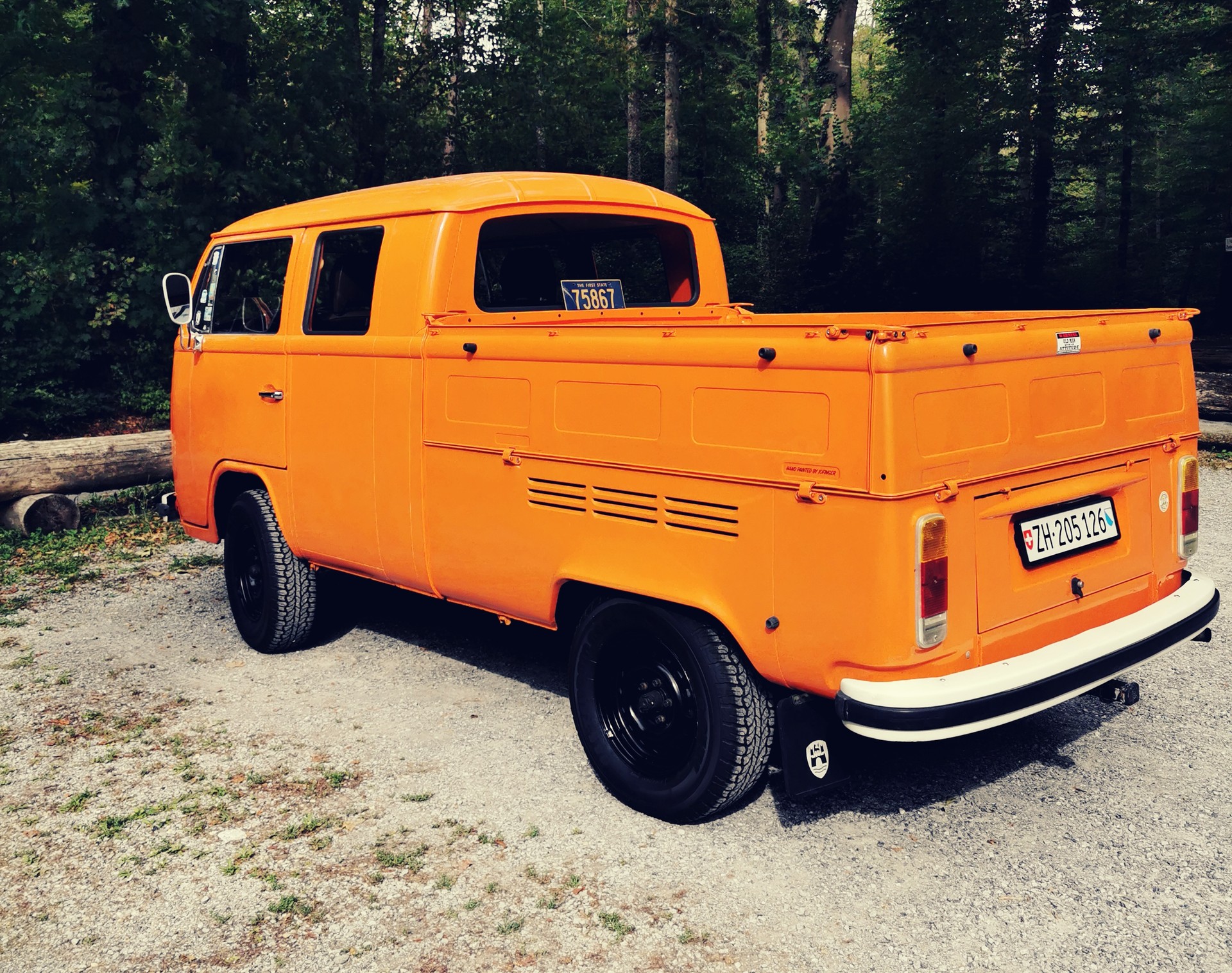 VW T2 Brücke Pick up Doka-image-1