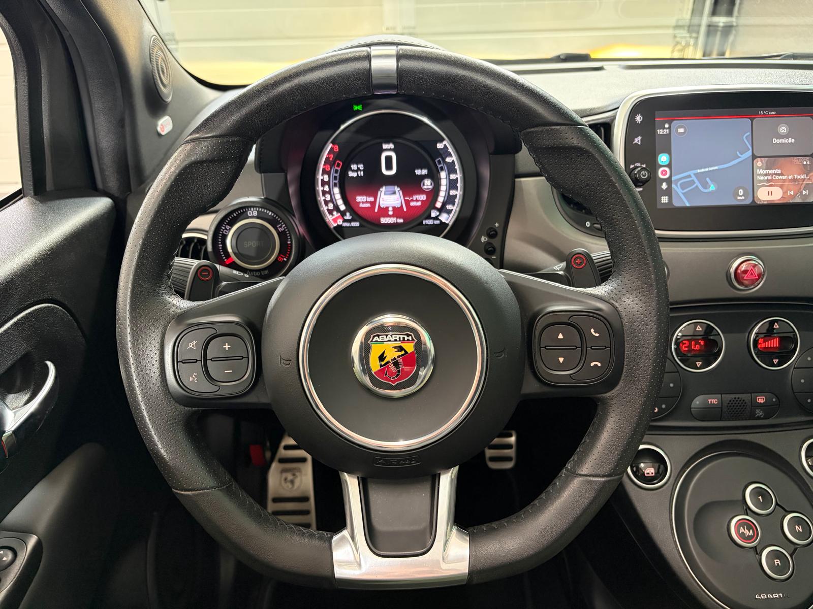 FIAT 595 Cabriolet 1.4 16V Turbo Abarth Turismo Dualogic-image-15