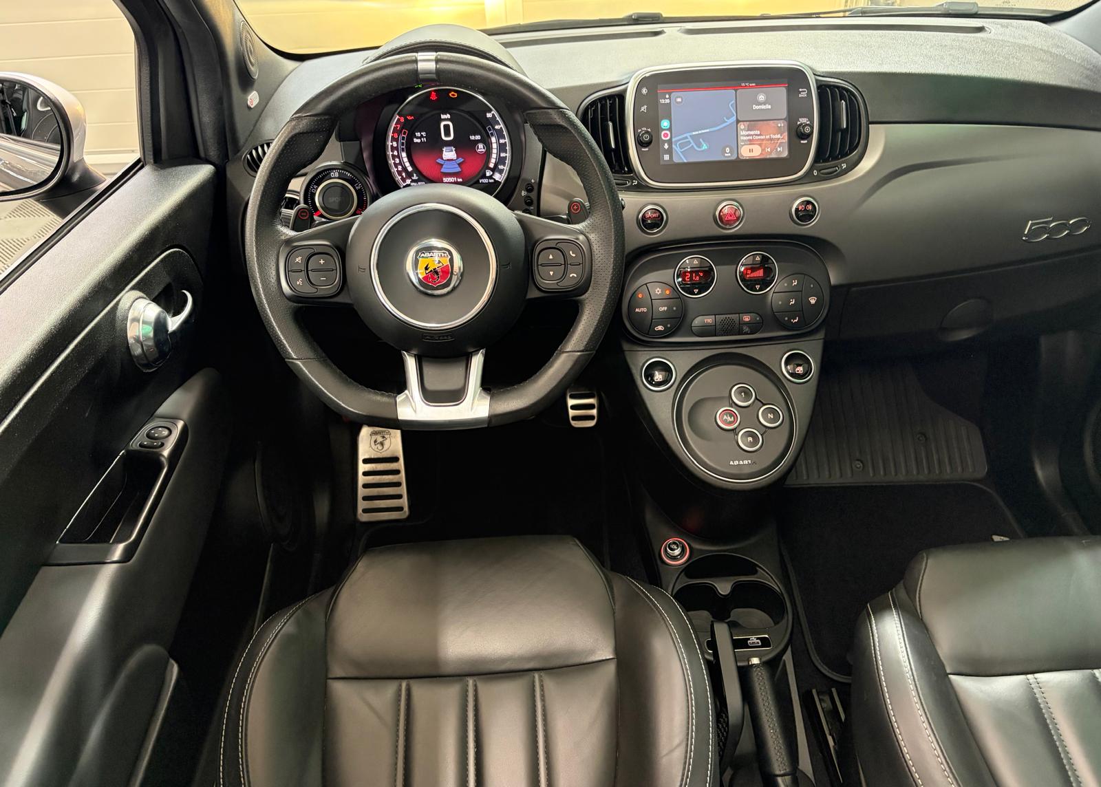FIAT 595 Cabriolet 1.4 16V Turbo Abarth Turismo Dualogic-image-14