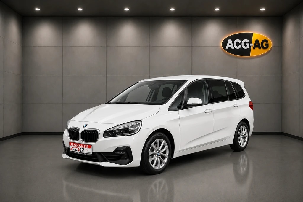BMW 220d xDrive Gran Tourer Steptronic ** Teil-Leder ** Gr-Navi ** RF-Kamera ** Sitzheizung ** Head UP Disp ** Frisch Ab MFK **-image-2