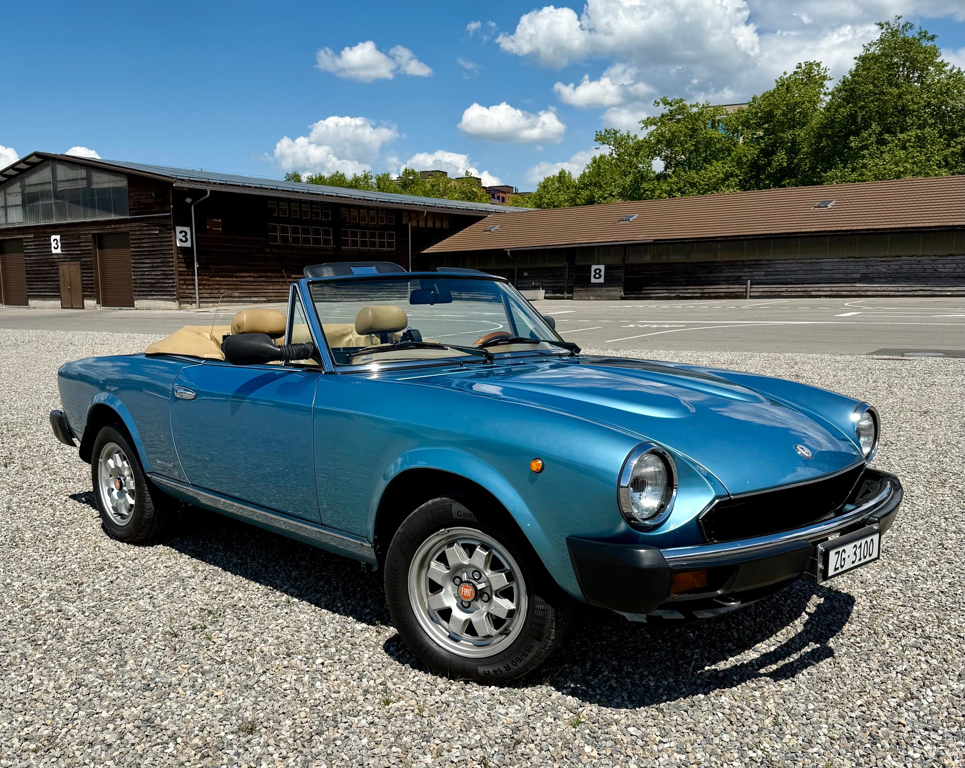 FIAT Spider 124 DS Europa 2.0 i.e. Azzura-image-3