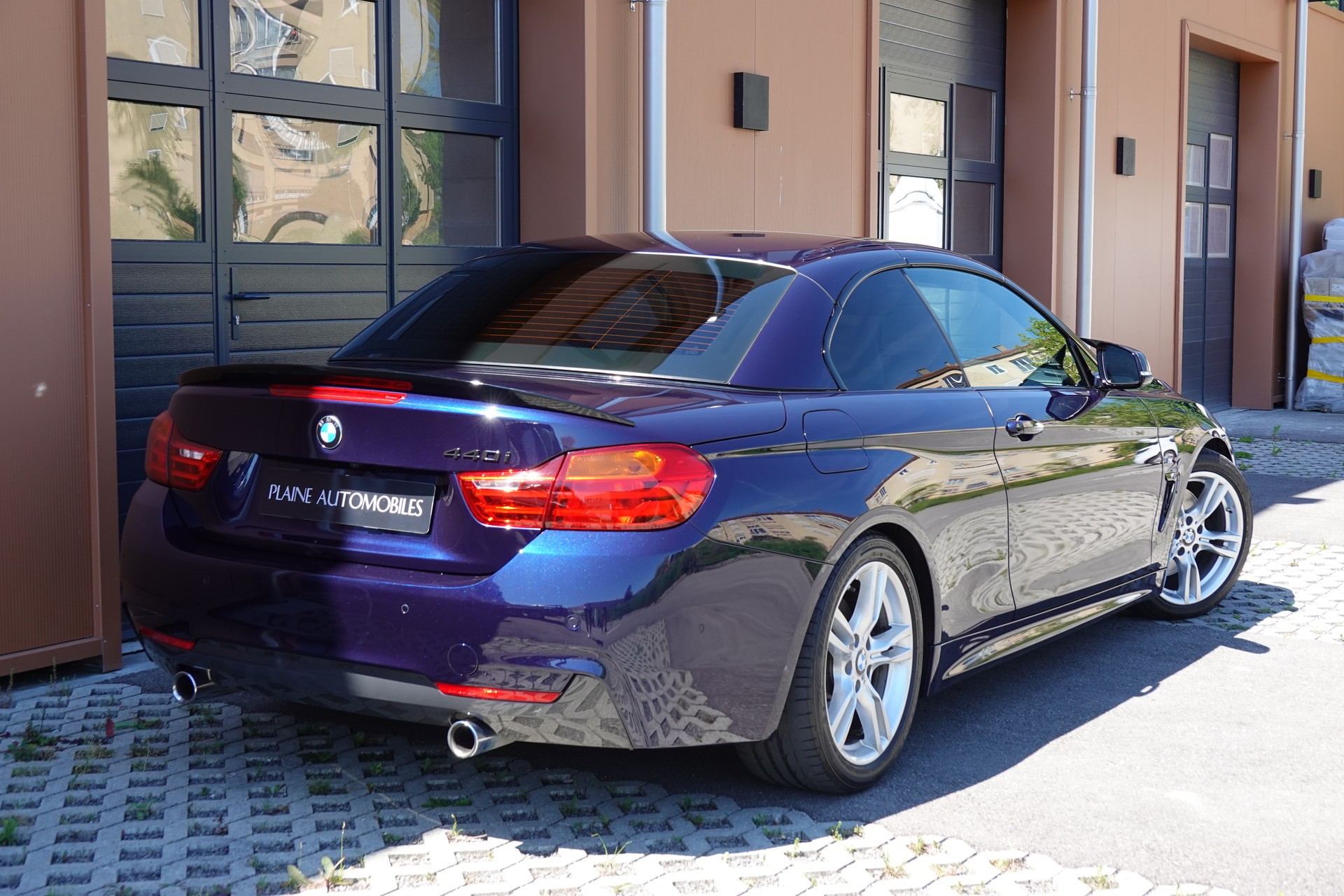 BMW 440i Cabriolet xDrive M Sport Steptronic - "CH Auto * Harman Kardon * Caméra * Sièges Sport * GPS * Tempomat Adap"-image-6