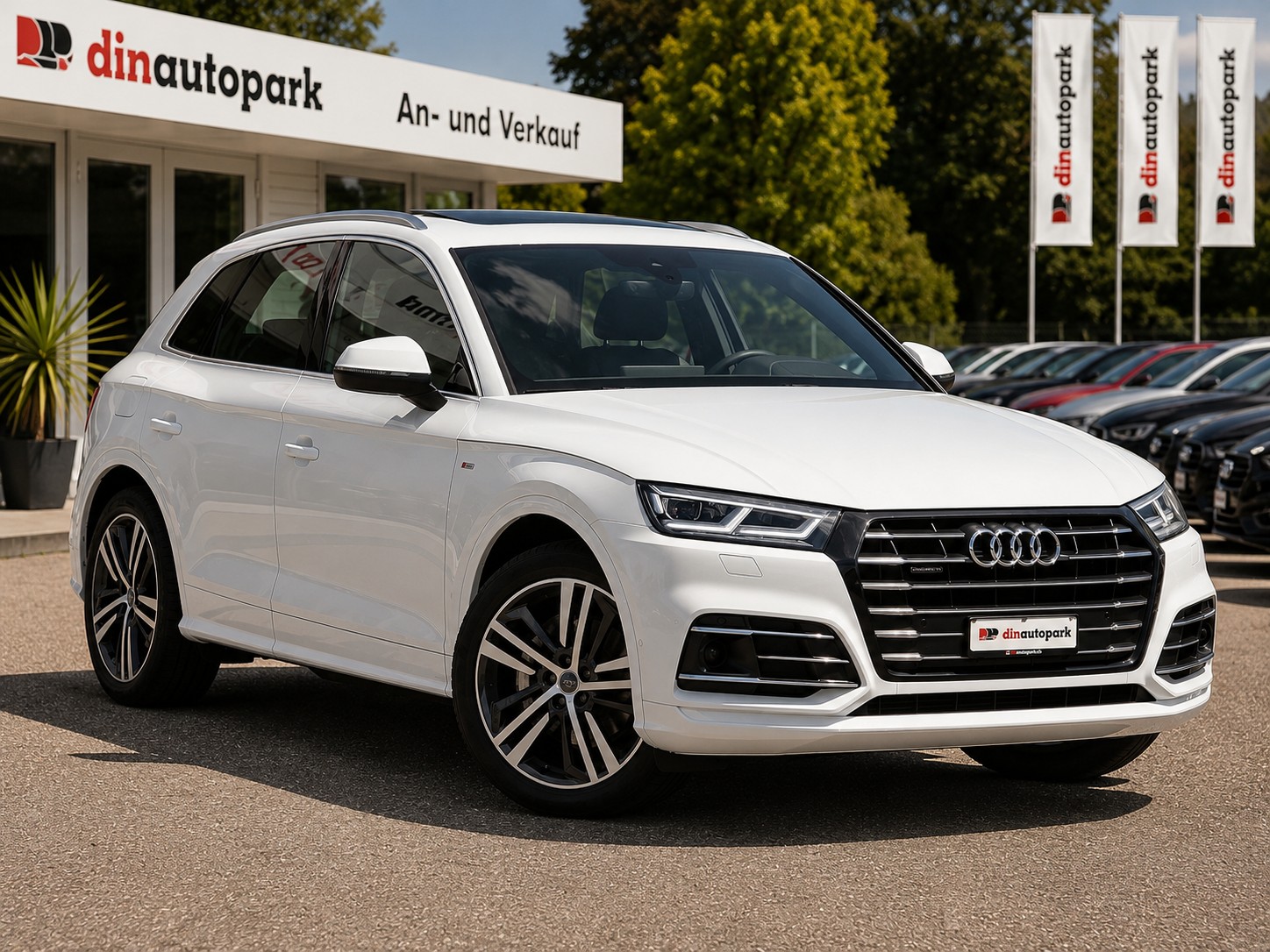 AUDI Q5 55 TFSI e Sport Quattro S-Line * CH-Fahrzeug * Frisch ab MFK * Anhängerkupplung * Panorama * inkl. 1 Jahr Garantie *-image-2