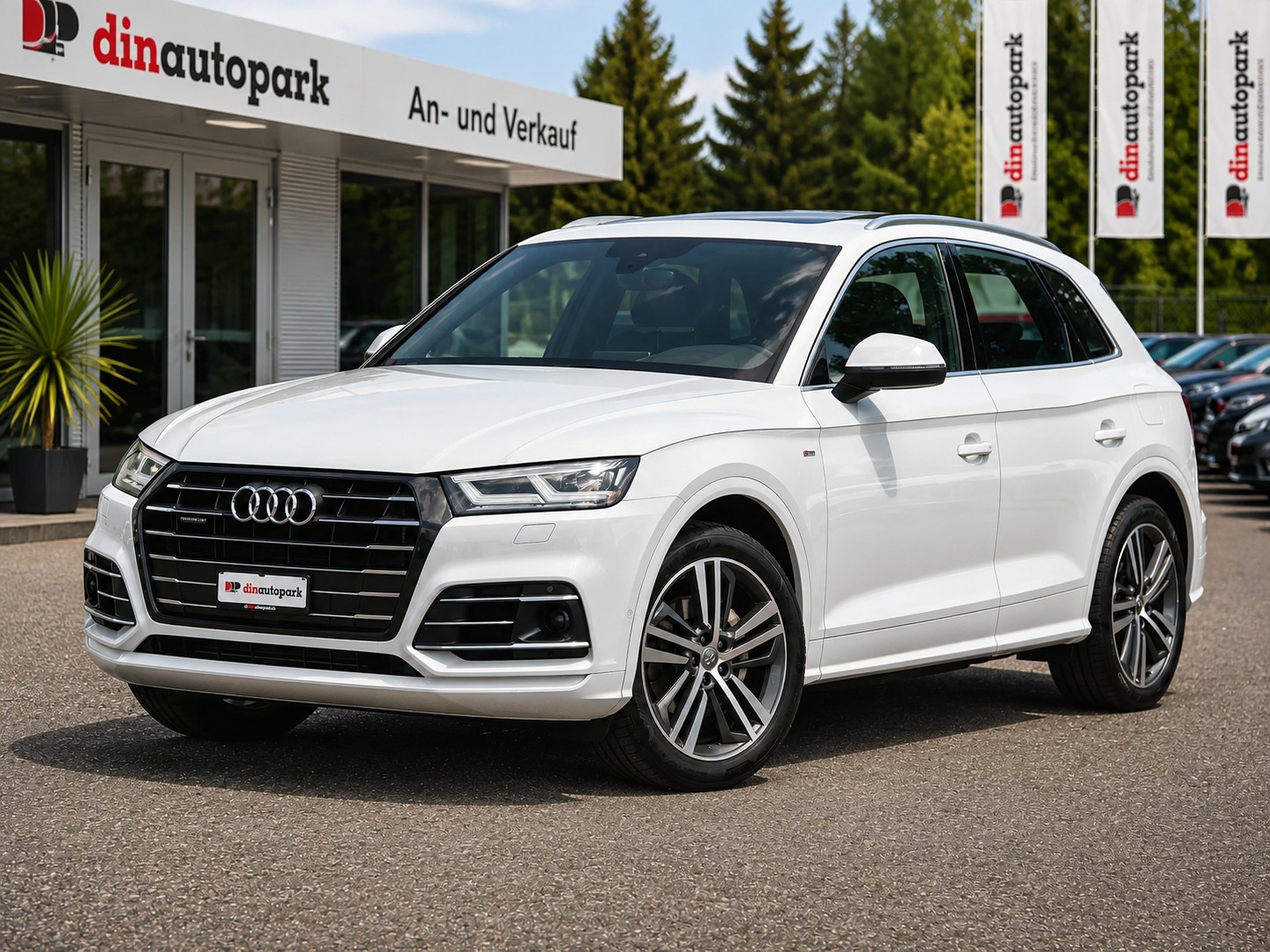 AUDI Q5 55 TFSI e Sport Quattro S-Line * CH-Fahrzeug * Frisch ab MFK * Anhängerkupplung * Panorama * inkl. 1 Jahr Garantie *-image-0