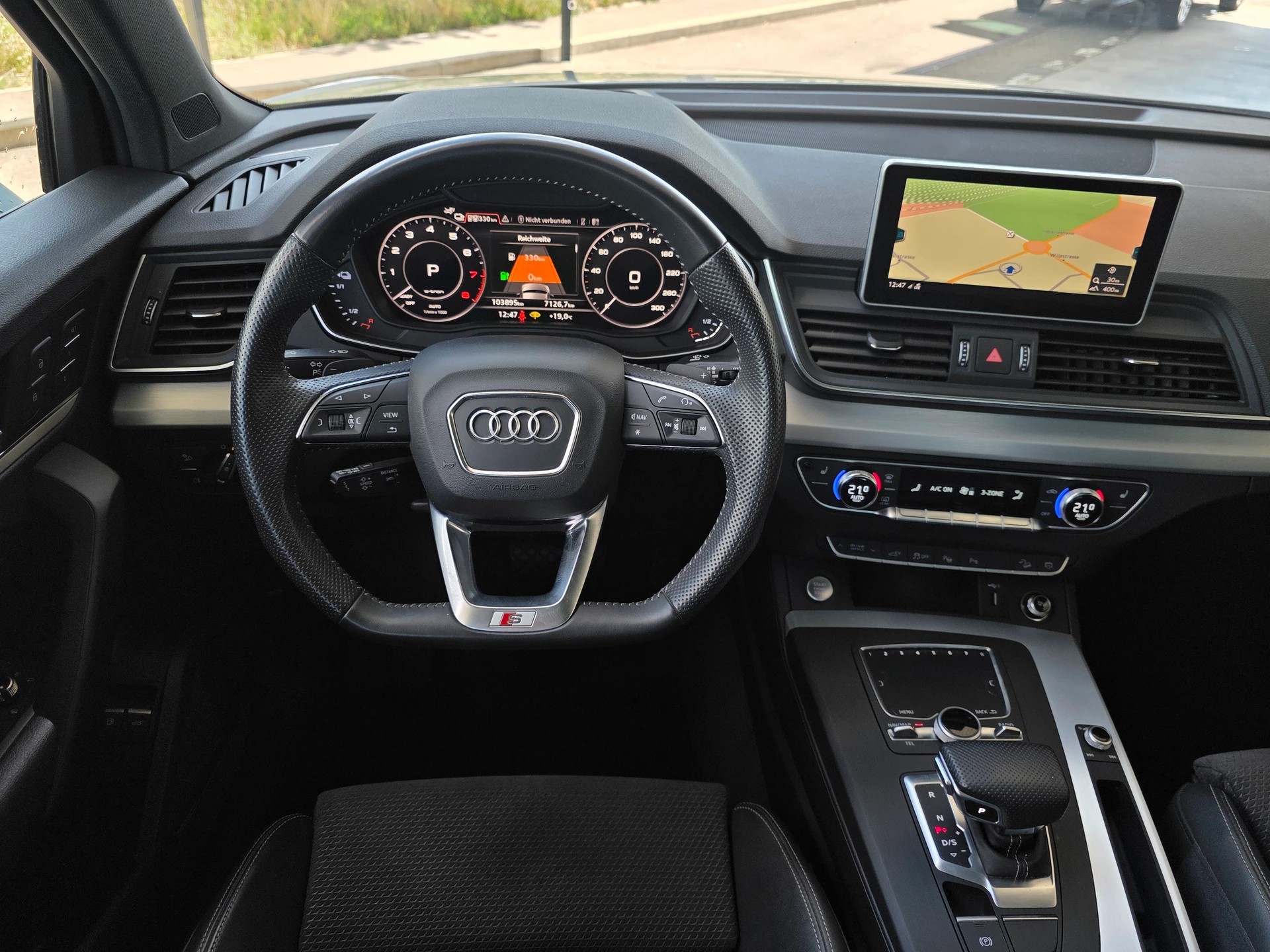 AUDI Q5 55 TFSI e Sport Quattro S-Line * CH-Fahrzeug * Frisch ab MFK * Anhängerkupplung * Panorama * inkl. 1 Jahr Garantie *-image-14