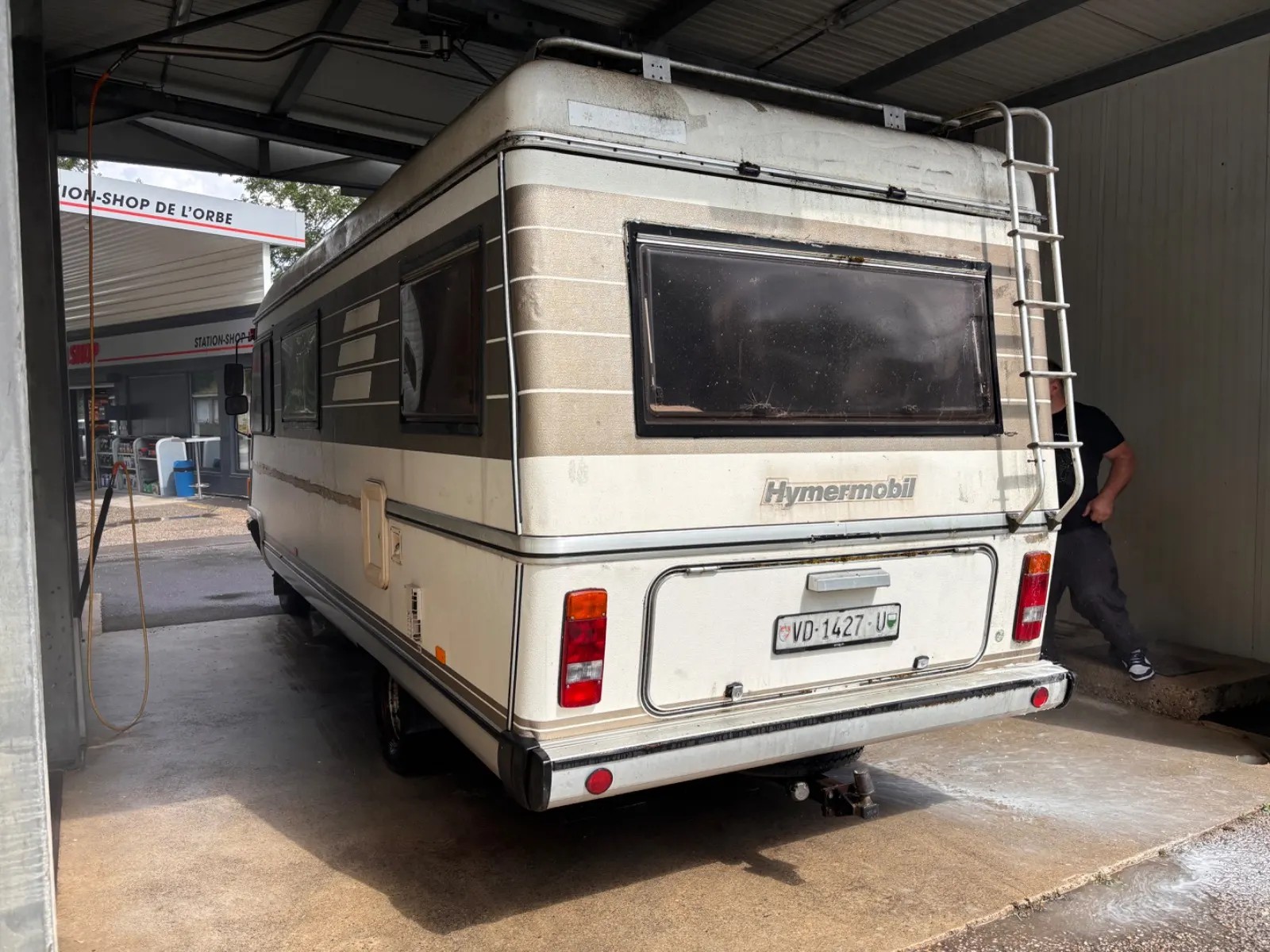MERCEDES-BENZ hymer mercedes 410d-image-1