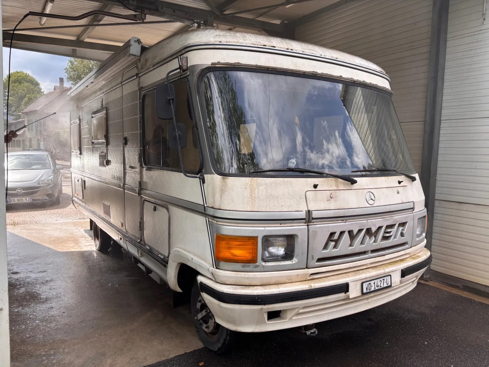 MERCEDES-BENZ hymer mercedes 410d-image-2