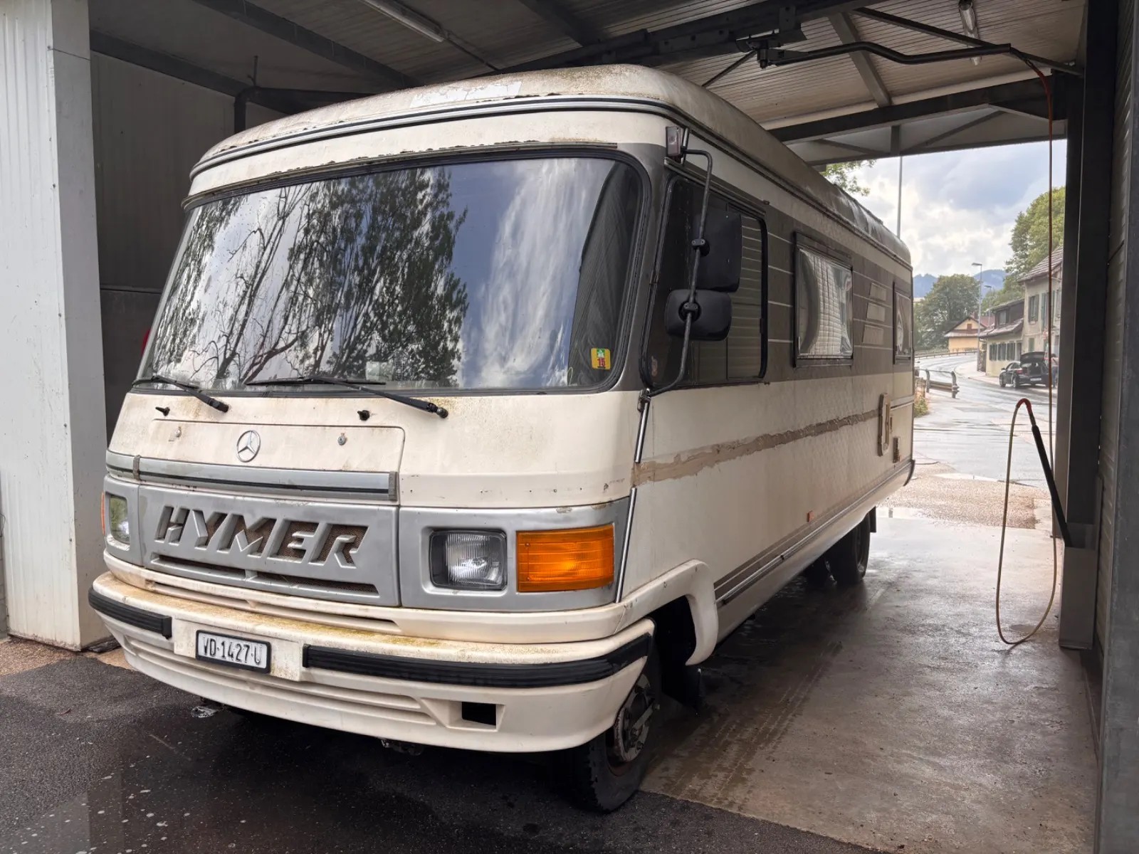 MERCEDES-BENZ hymer mercedes 410d-image-0