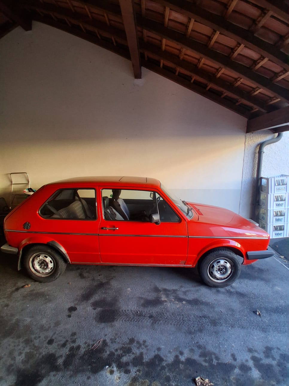 VW Golf 1600 GL Oldtimer (sièges d'origine neufs)Expertise 01.26