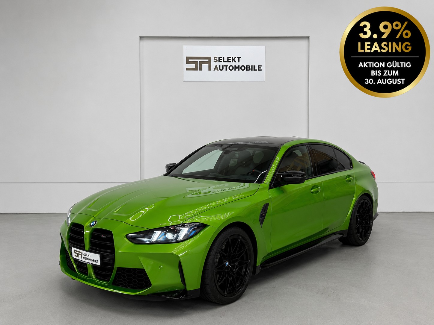 BMW M3 Competition M xDrive | Java Grün Met.-image-0