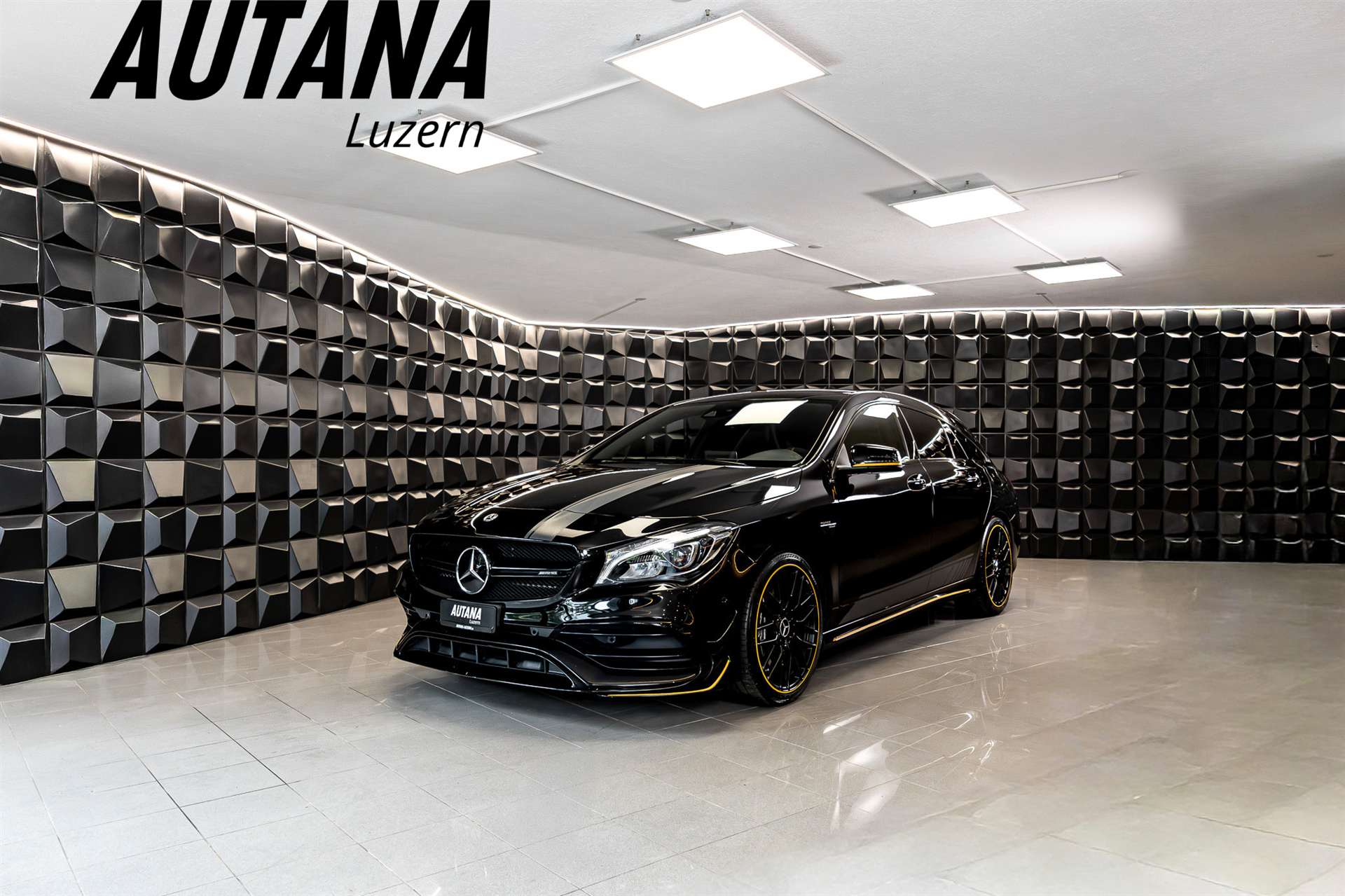 MERCEDES-BENZ CLA Shooting Brake 45 AMG Yellow Night Edition 4Matic Speed.-image-0