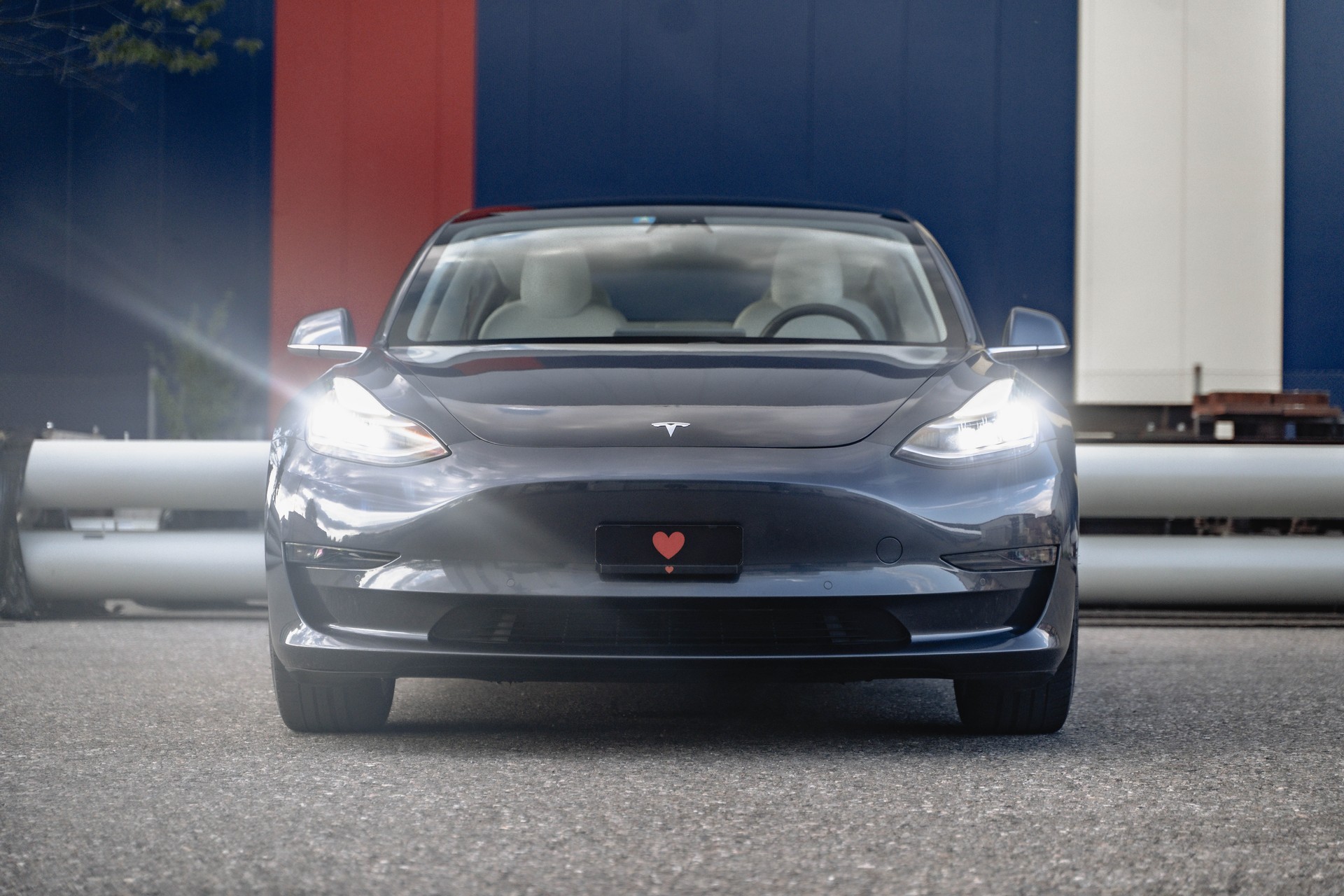 TESLA Model 3 Long Range Dual Motor AWD * FRISCH AB MFK * KI Computer für selbständiges Fahren * Beschleunigungsschub *-image-1