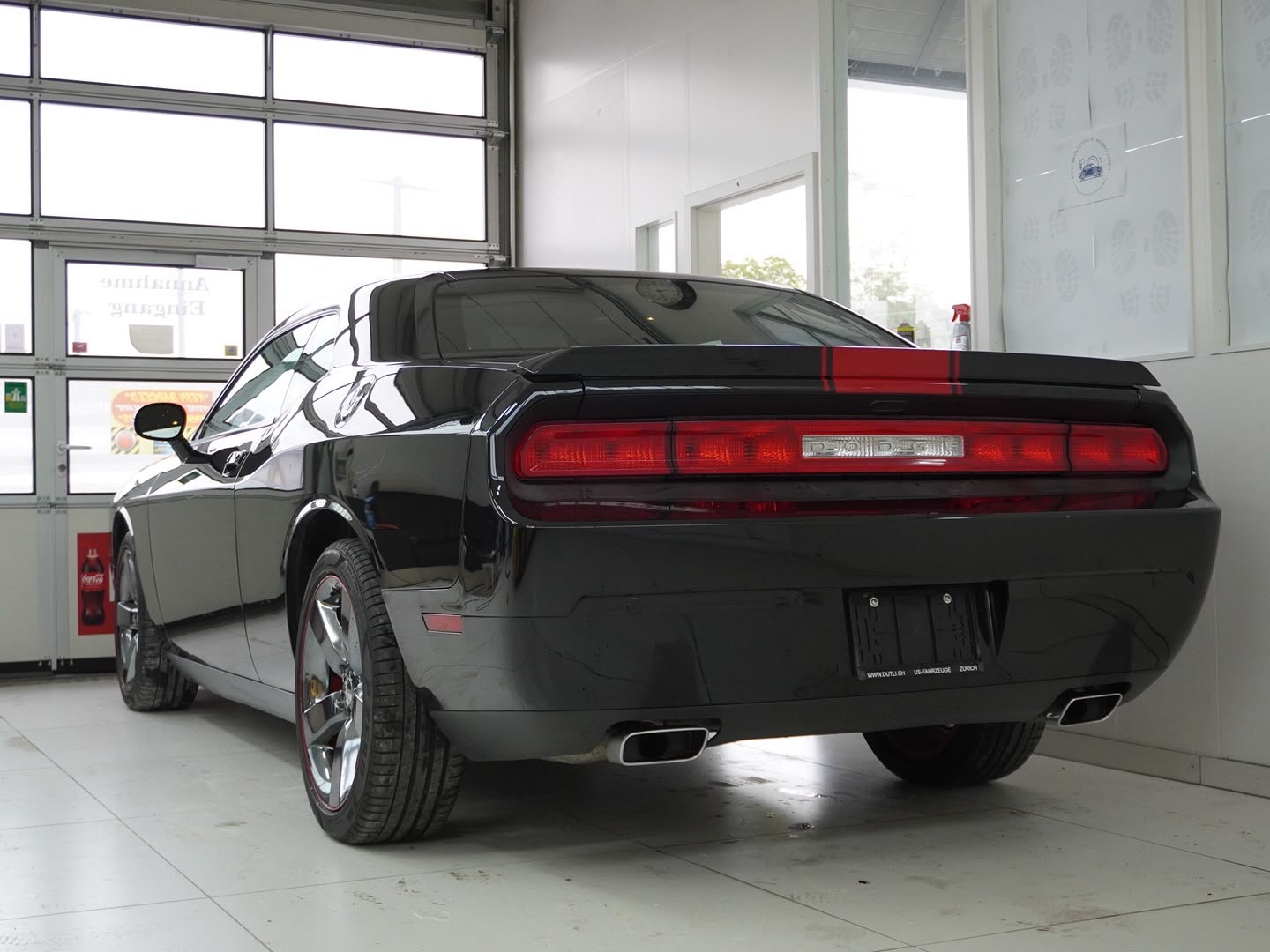 DODGE Challenger 3.6 V6 Rally Red Line-image-1