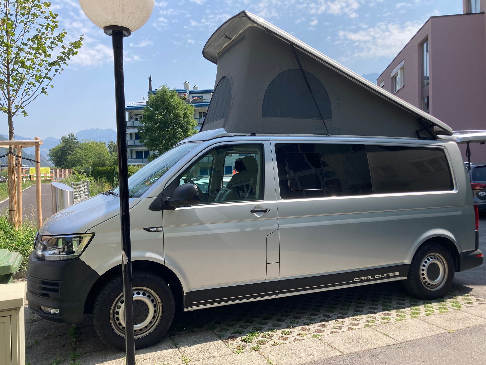 VW T6 2.0 TDI 150 4motion Camper lang (ähnlich California) (Campervan) (Wohnmobil)-image-0