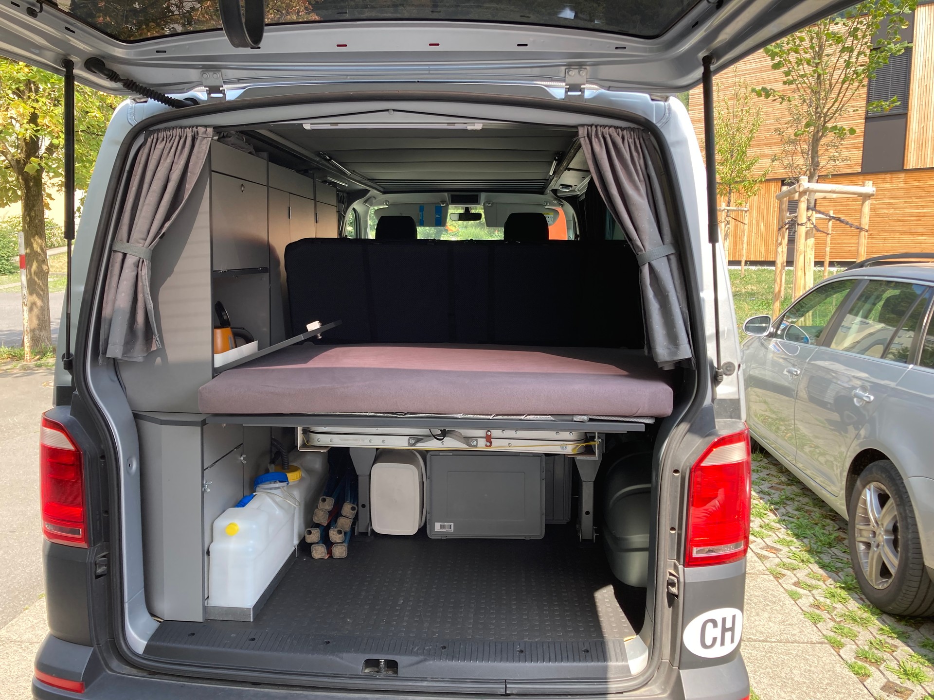 VW T6 2.0 TDI 150 4motion Camper lang (ähnlich California) (Campervan) (Wohnmobil)-image-5