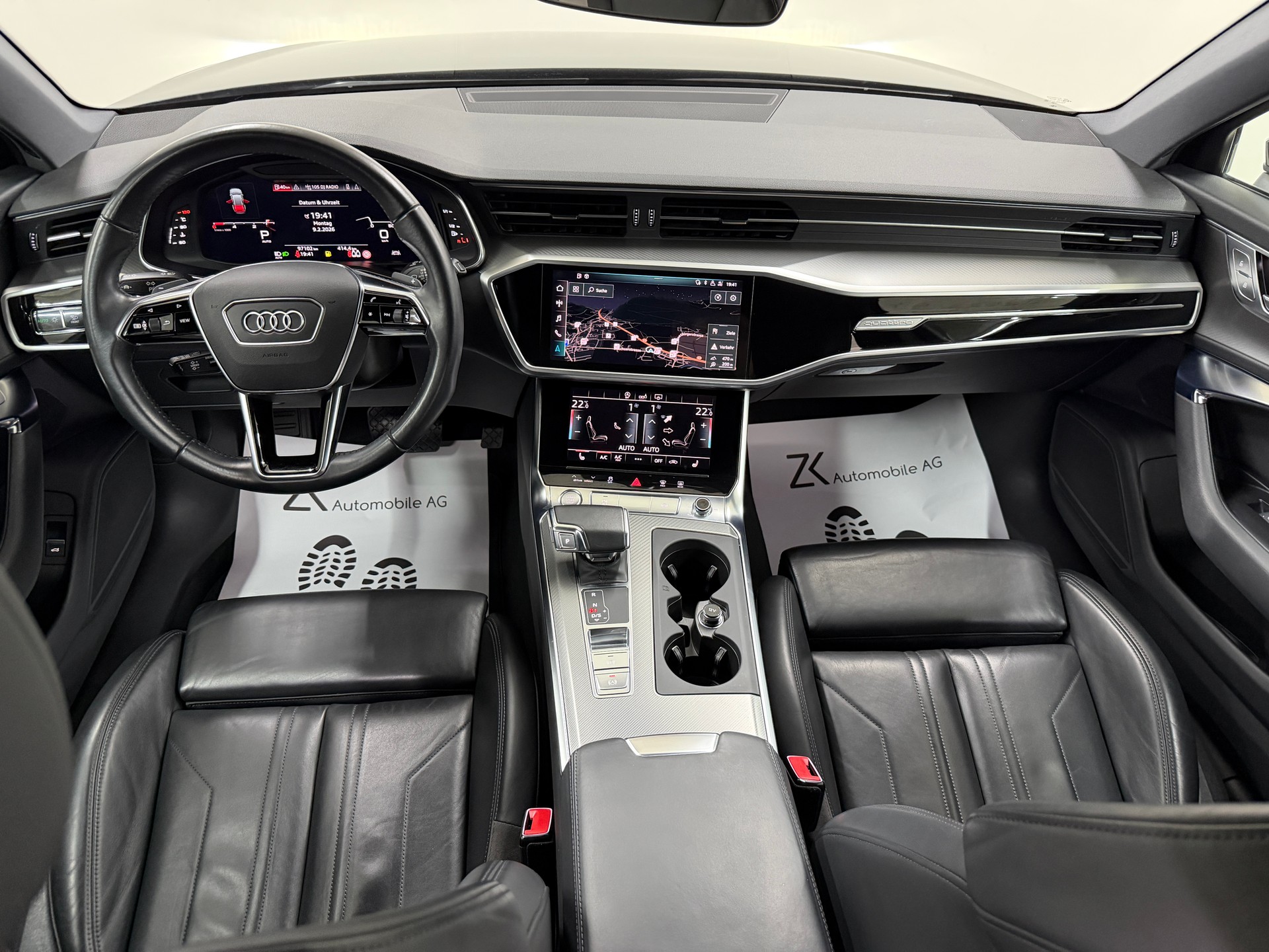 AUDI A6 Avant 50 TDI Sport 286PS Midnight Black quattro tiptronic / RF-Kamera / Panoramadach / Leder / Comfortkey / Matrix-LED /-image-10