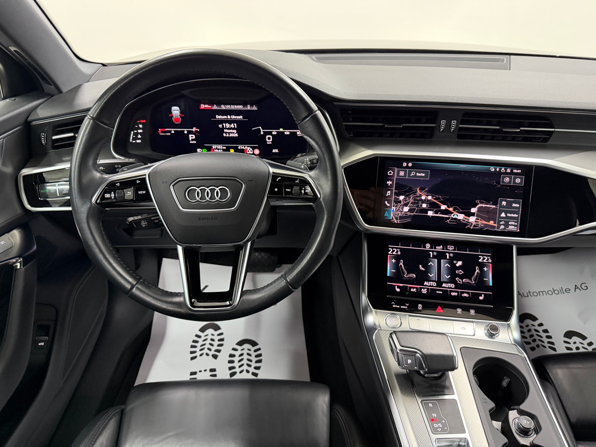 AUDI A6 Avant 50 TDI Sport 286PS Midnight Black quattro tiptronic / RF-Kamera / Panoramadach / Leder / Comfortkey / Matrix-LED /-image-11
