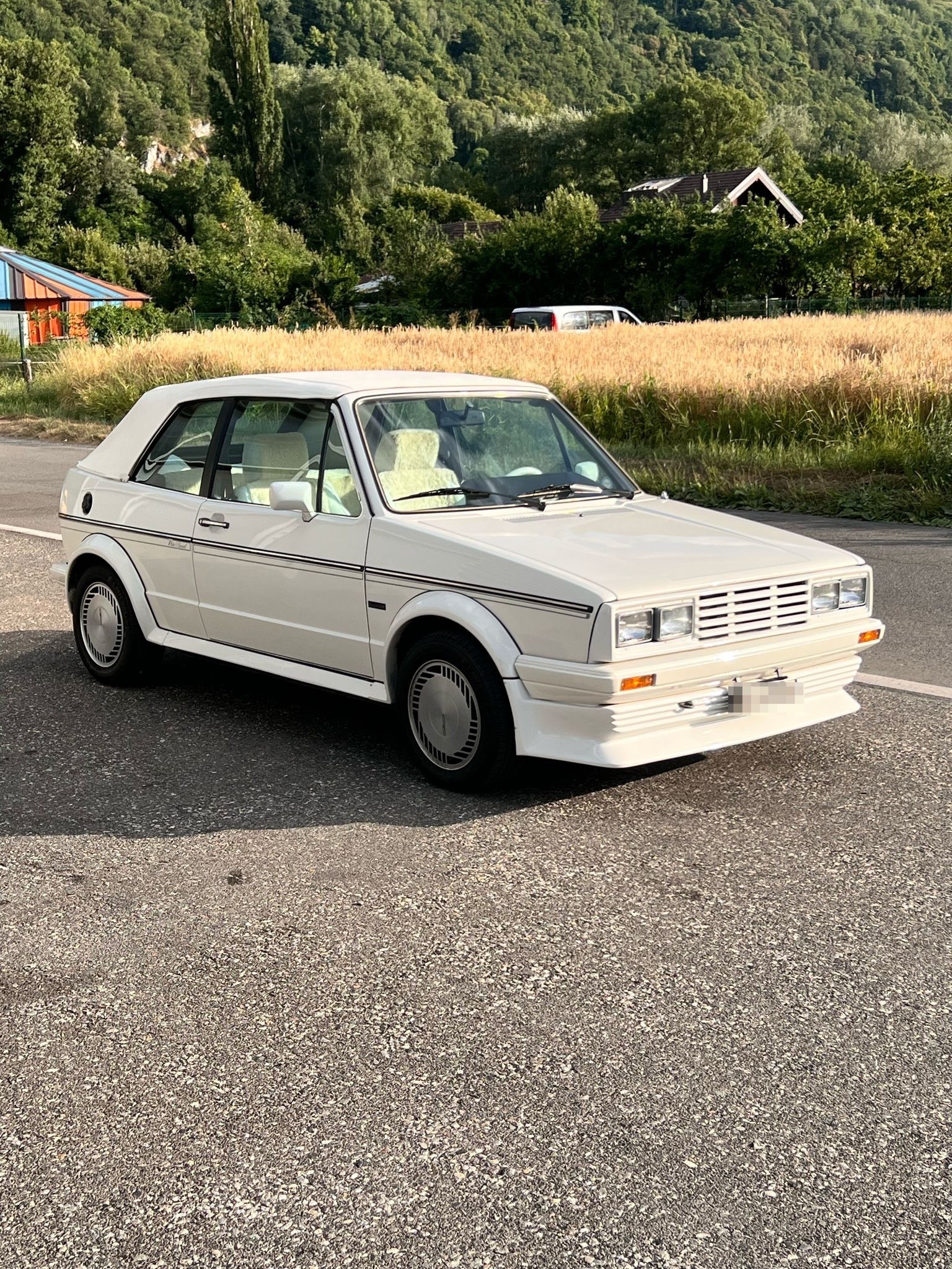 VW Golf Cabriolet 1800 GLI Special/White