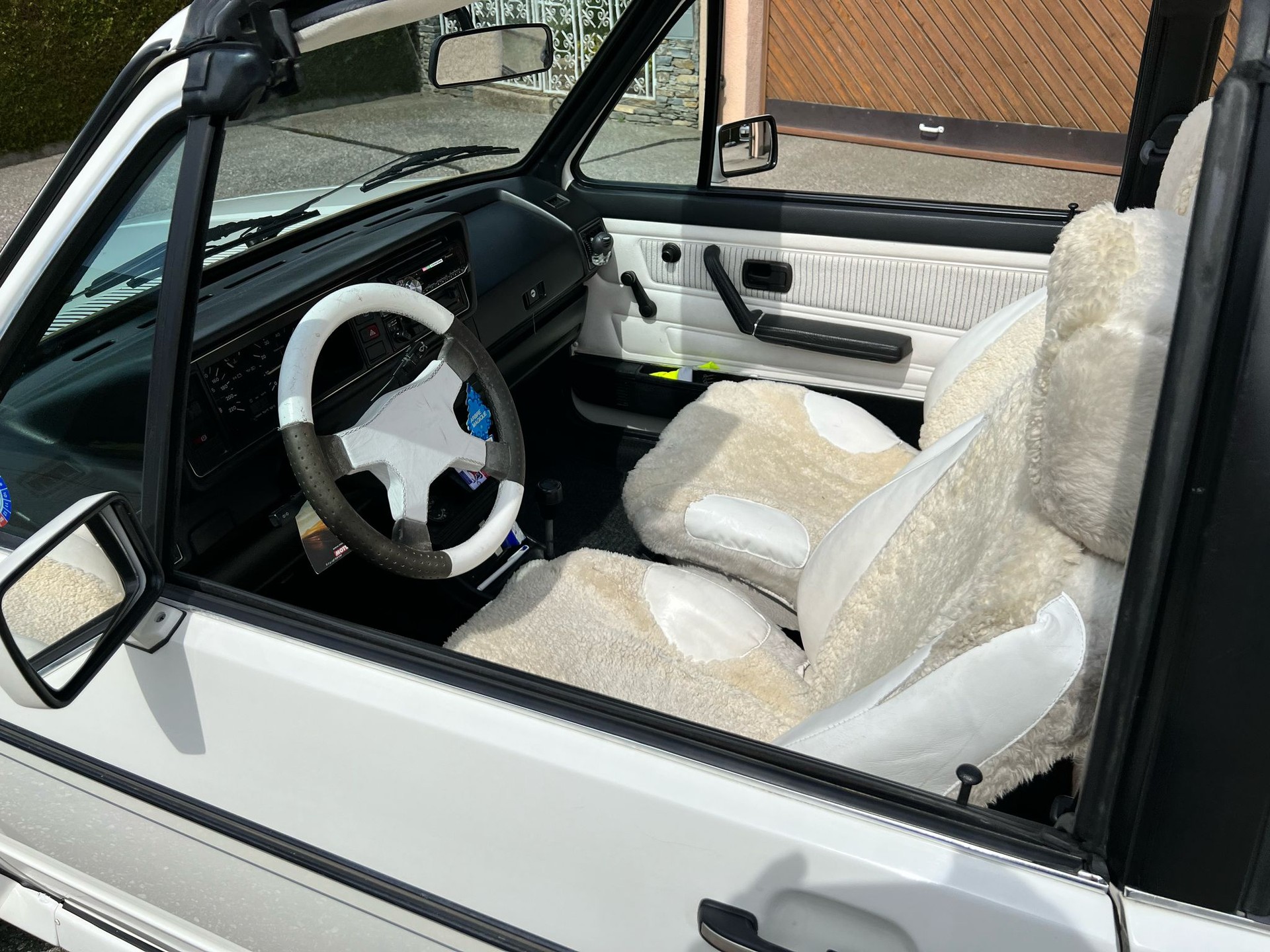 VW Golf Cabriolet 1800 GLI Special/White-image-4